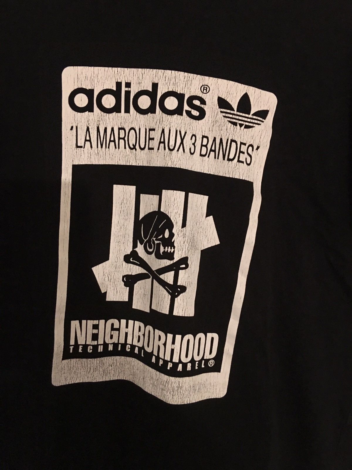 Adidas Neighborhood Undefeated Adidas Neighborhood Undefeated collab tee shirt Grailed