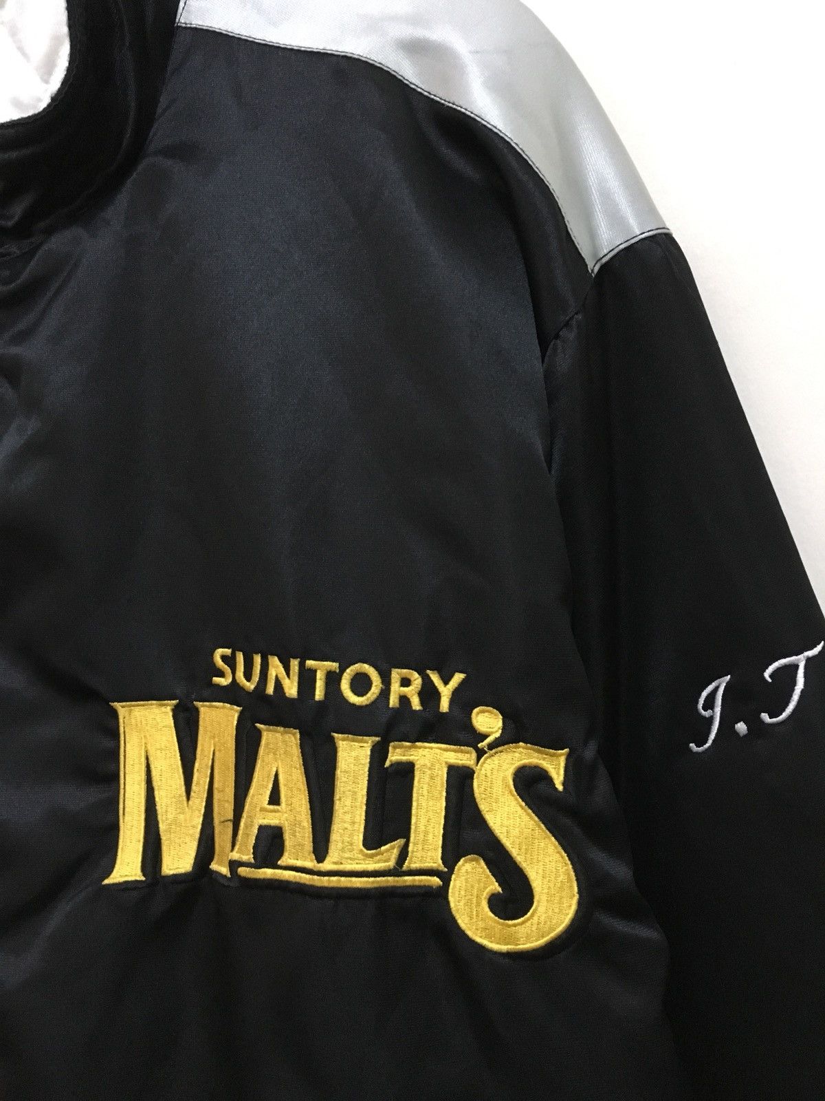 Vintage Suntory Malt’s Baseball Team Button Up Jacket Size US L / EU 52-54 / 3 - 3 Thumbnail