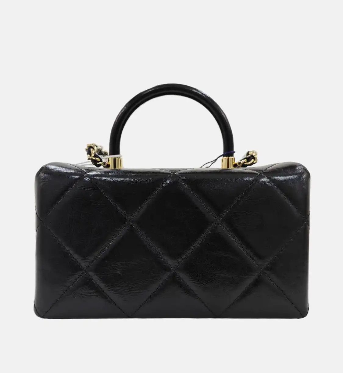 Chanel CHANEL mini black cowhide leather quilted shoulder bag handbag crossbody bag gol Size ONE SIZE - 5 Thumbnail