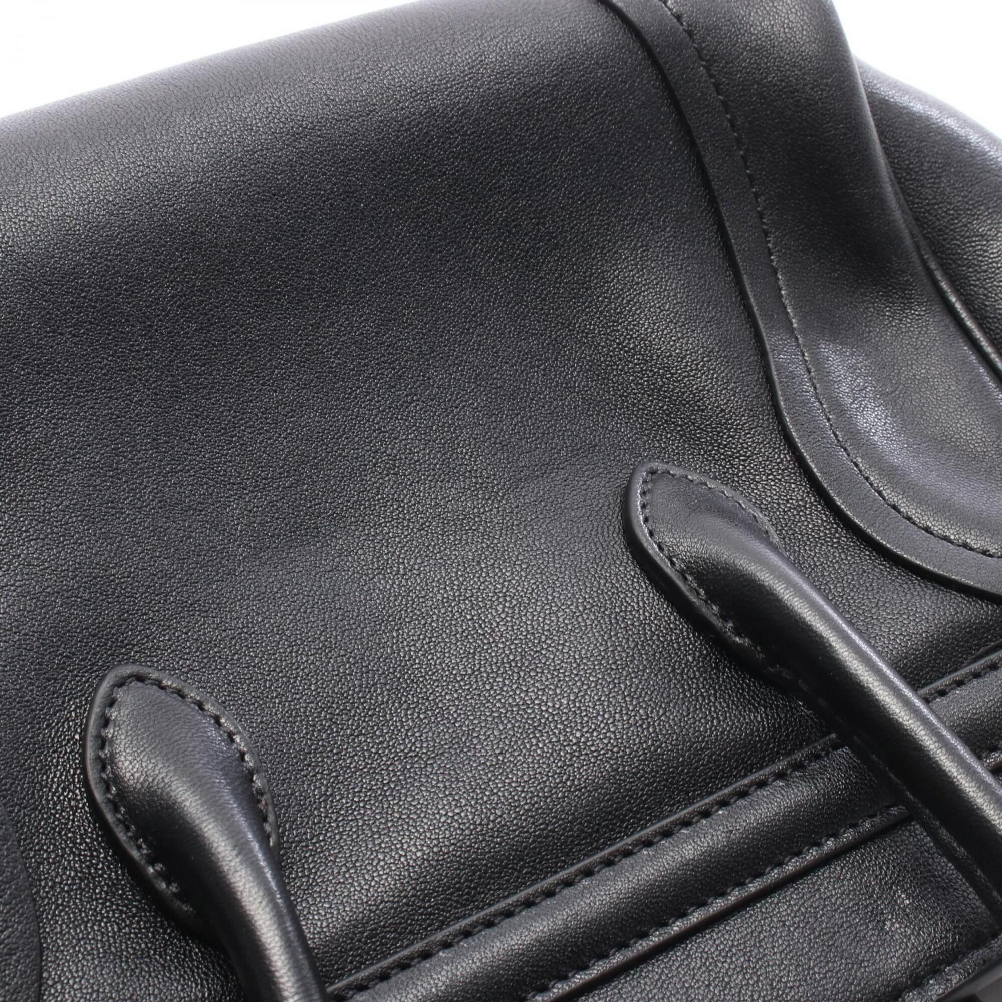 Celine Celine Little Luggage Small 2-Way Handbag, Leather, Women's, Black, L108J3056.38NO Size ONE SIZE - 6 Thumbnail