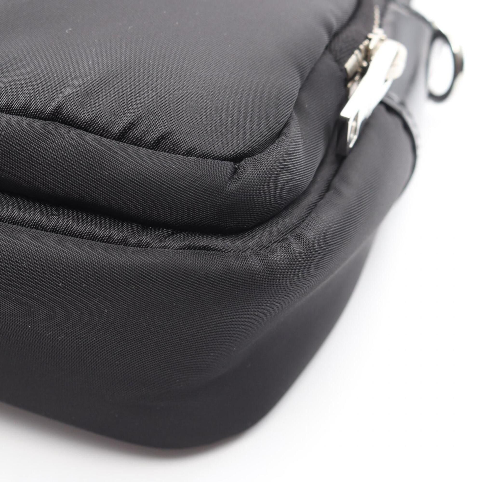 Prada Prada Shoulder Bag Handbag Nylon Leather Women's Black 1BD295 Size ONE SIZE - 7 Thumbnail