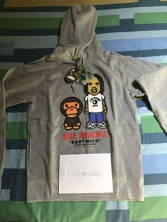 Bape Wiz Khalifa Baby Milo Pullover Hoodie | Grailed