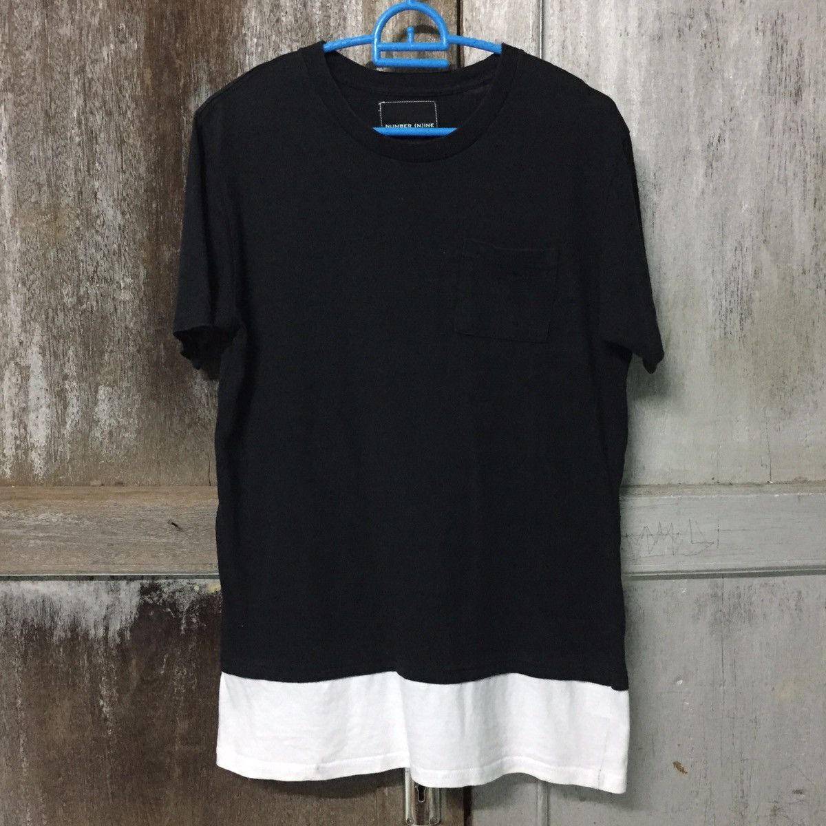 Japanese Brand × Number (N)ine Number (N)ine Denim Plain Tee Size US M / EU 48-50 / 2 - 1 Thumbnail