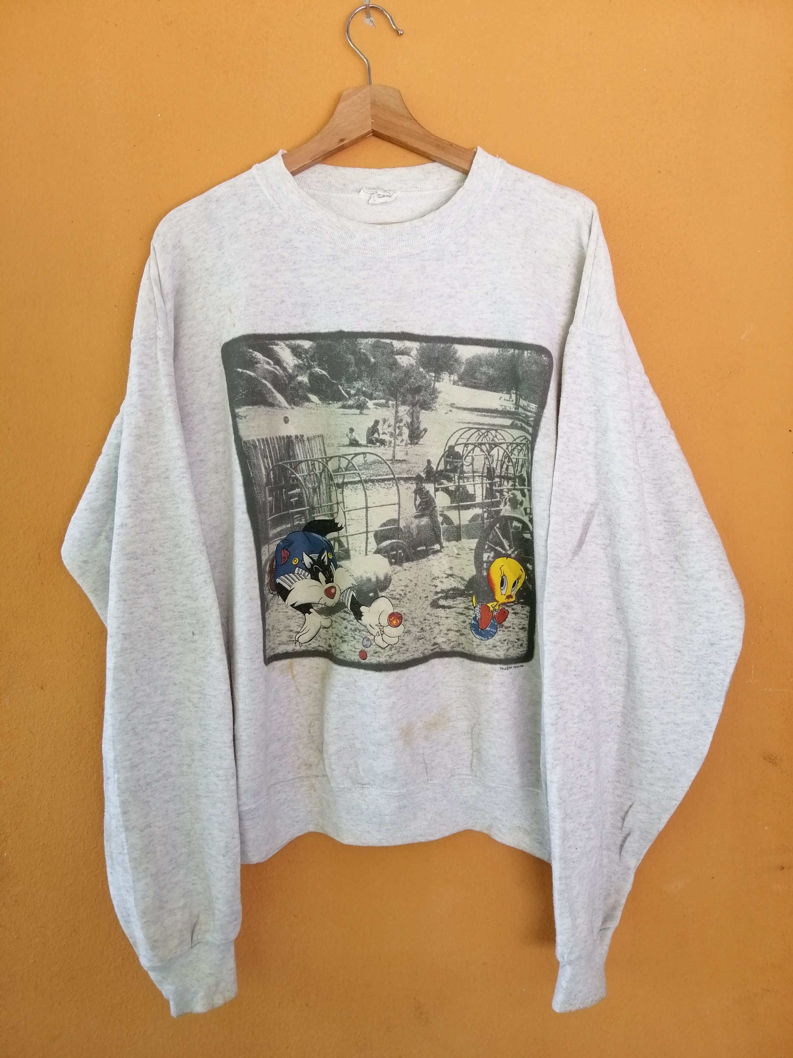 Cartoon Network Vintage 1995 Looney Tunes Crewneck Sweatshirt B26 Size US L / EU 52-54 / 3 - 1 Thumbnail