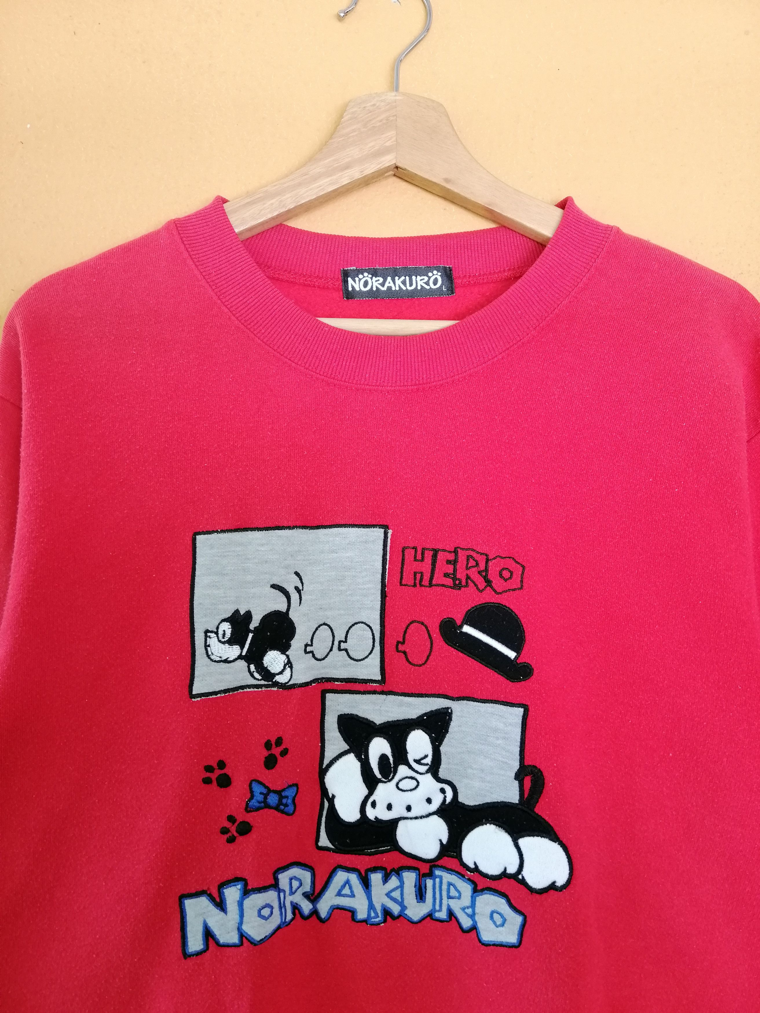 Cartoon Network Vintage Hero Norakuro Japanese Cartoon Anime Sweatshirt B6 Size US M / EU 48-50 / 2 - 4 Thumbnail