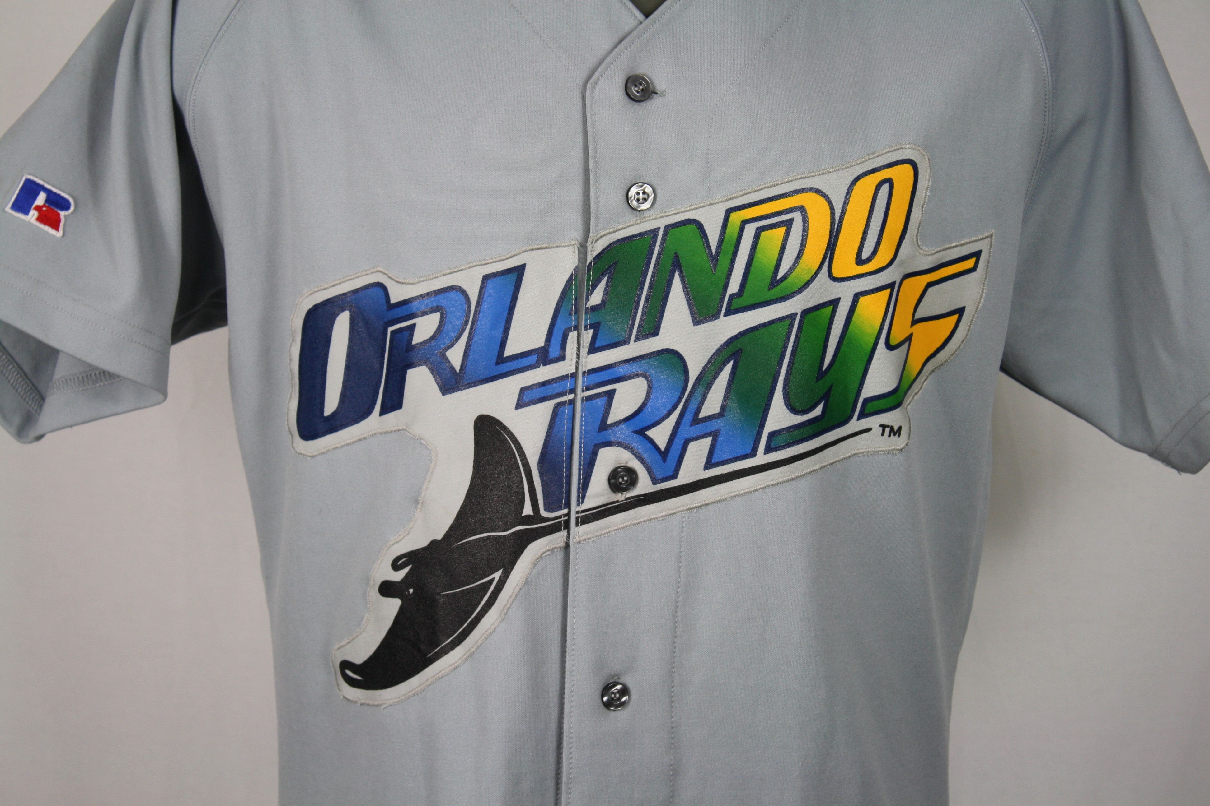 MLB Russell Athletic Vintage 90s Vintage Orlando Rays Russell Athletic Minor League Baseball Jersey tampa bay Grailed