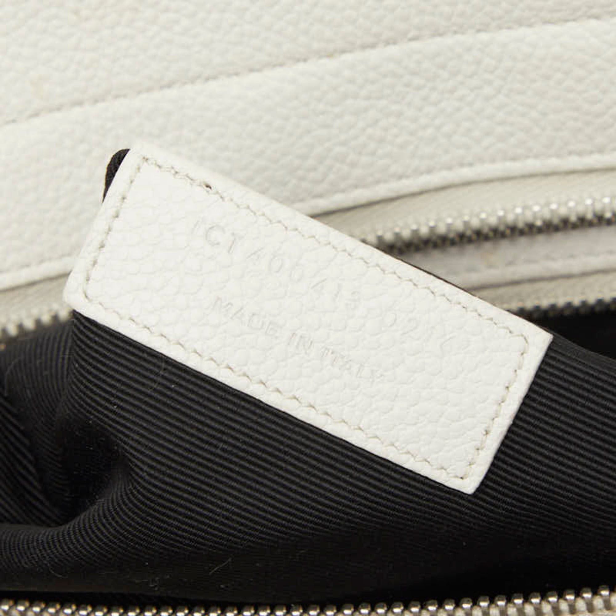 Saint Laurent Paris Saint Laurent Cabas Rive Gauche Handbag Shoulder Bag 2-way 400413 Light Gray Leather Women's SAINT LAURENT Size ONE SIZE - 10 Thumbnail