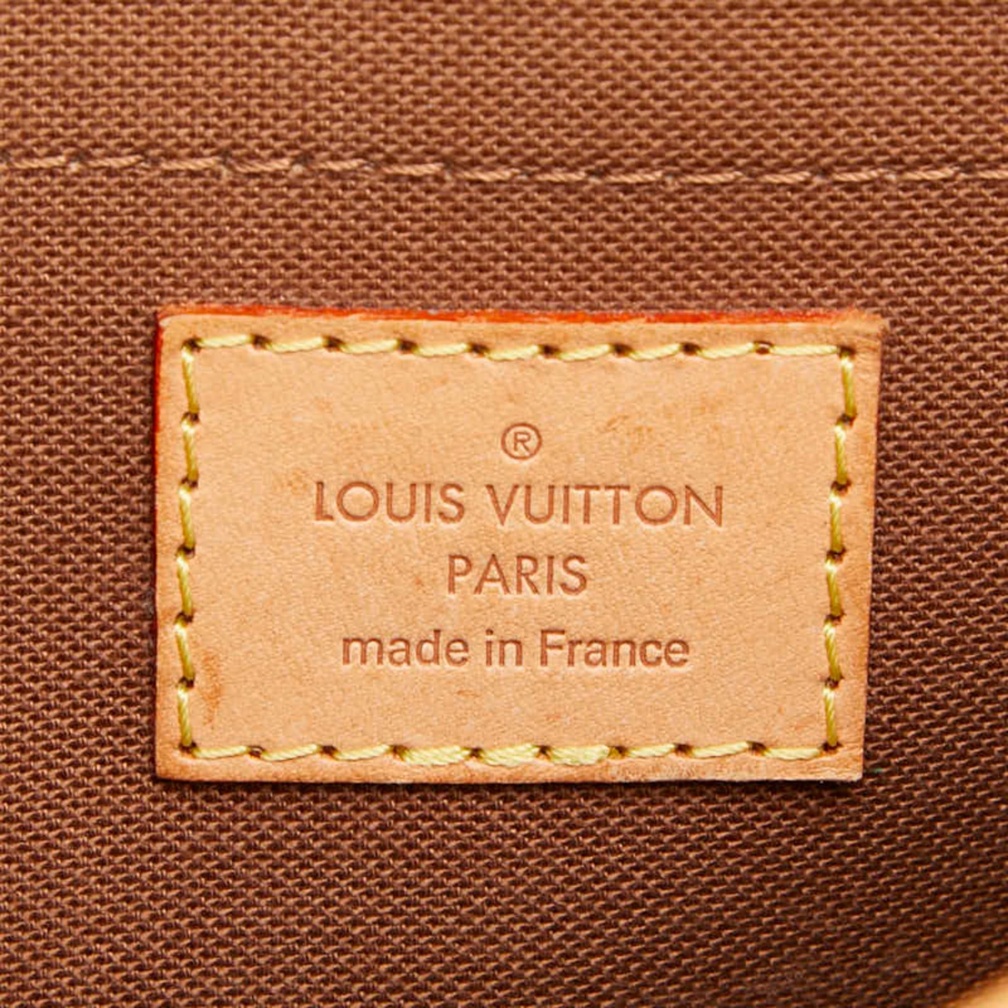 Louis Vuitton Louis Vuitton Monogram Sologne Crossbody Shoulder Bag M42250 Brown Leather Women's LOUIS VUITTON Size ONE SIZE - 12 Thumbnail