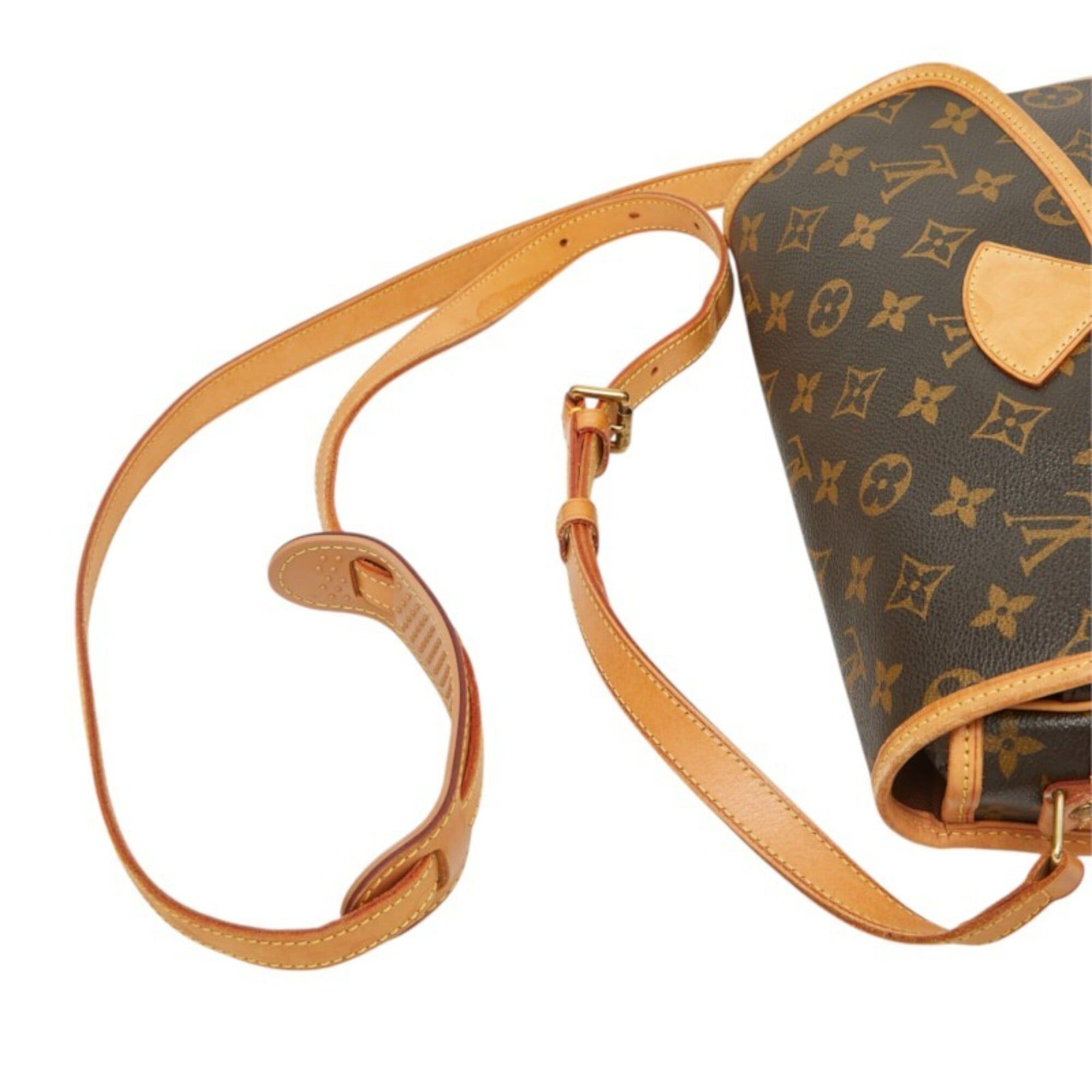 Louis Vuitton Louis Vuitton Monogram Sologne Crossbody Shoulder Bag M42250 Brown Leather Women's LOUIS VUITTON Size ONE SIZE - 8 Thumbnail