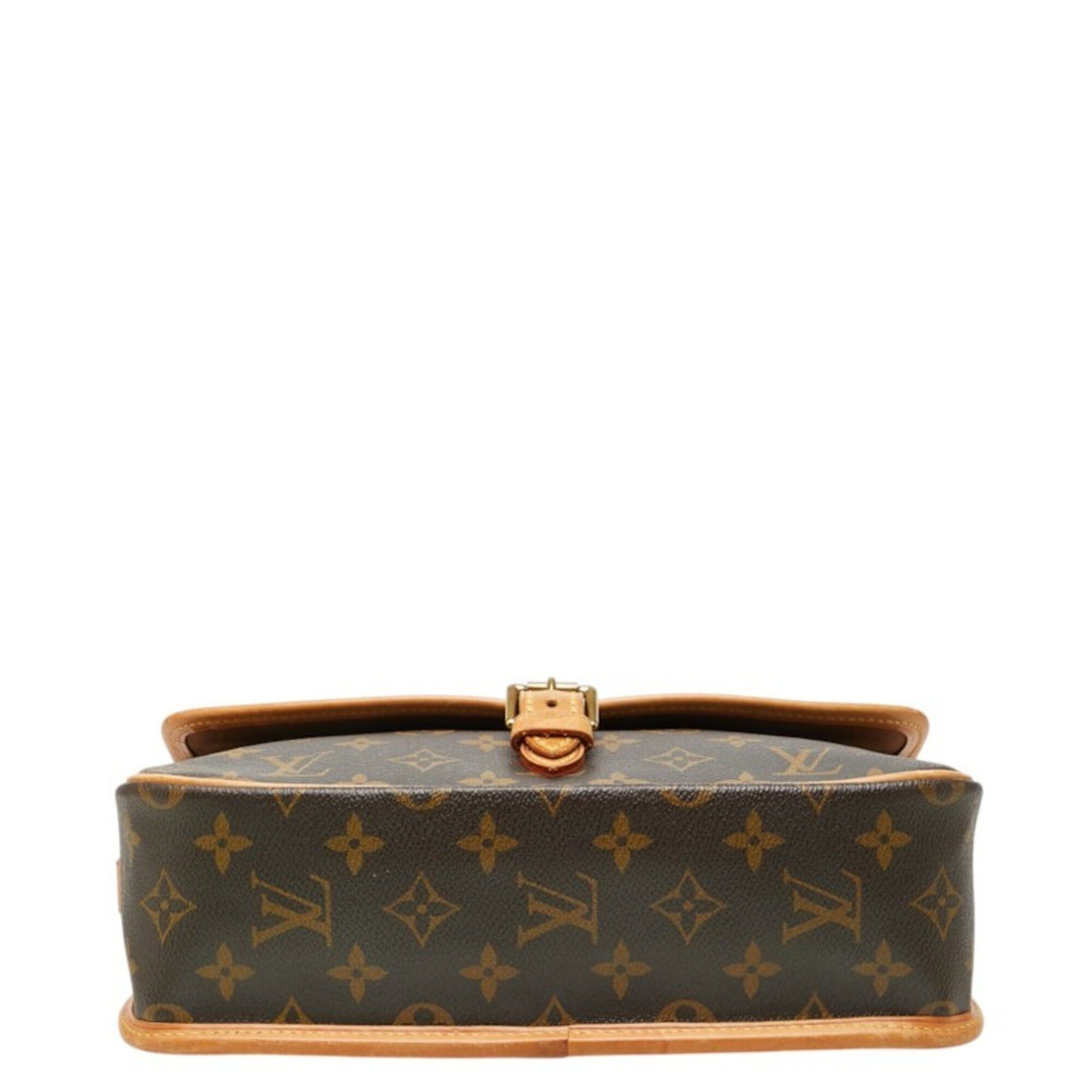 Louis Vuitton Louis Vuitton Monogram Sologne Crossbody Shoulder Bag M42250 Brown Leather Women's LOUIS VUITTON Size ONE SIZE - 3 Thumbnail