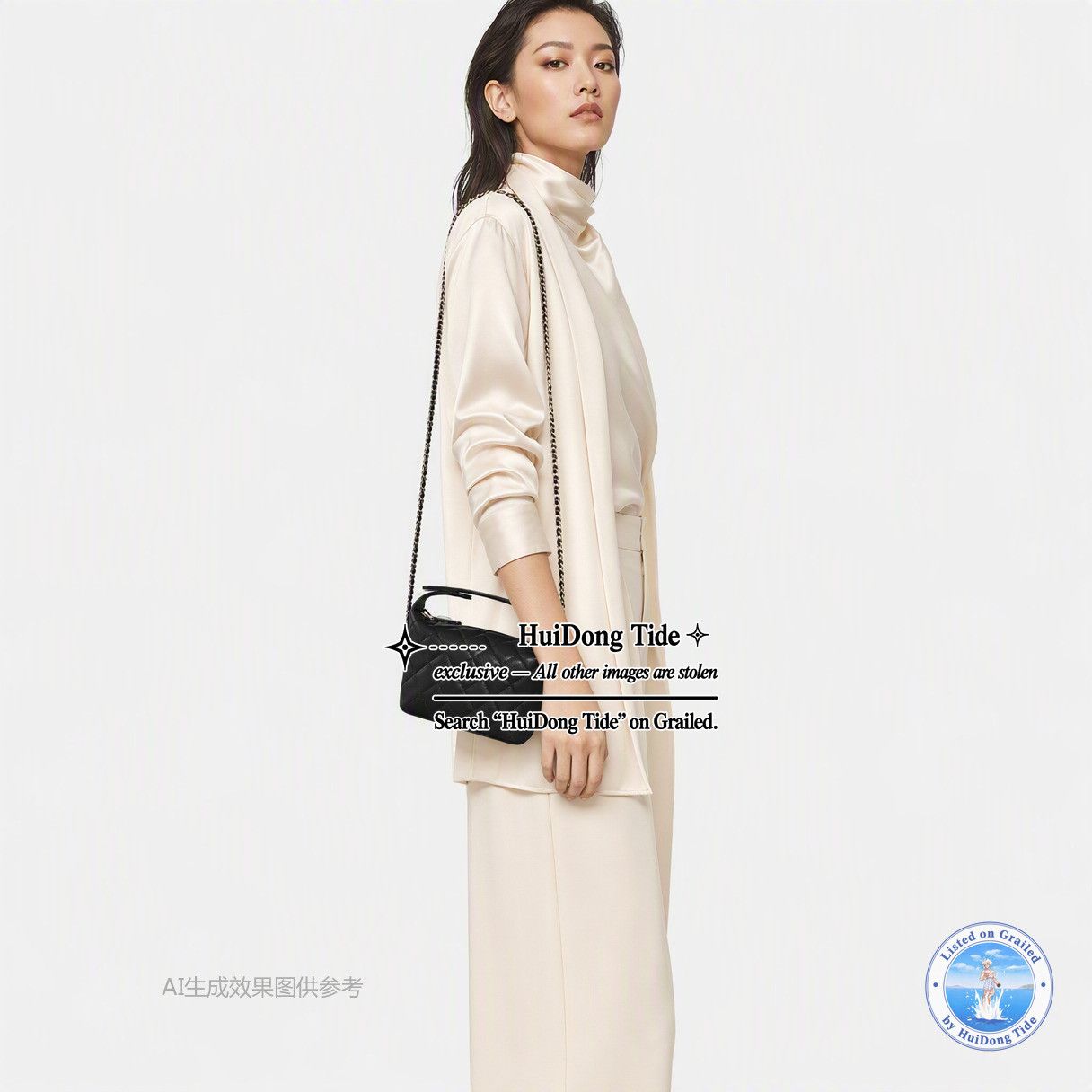 Chanel CHANEL Caviar Quilted Hobo Bag Size ONE SIZE - 2 Thumbnail