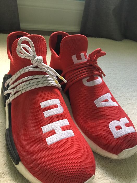 Adidas nmd hu pharrell human best sale race scarlet