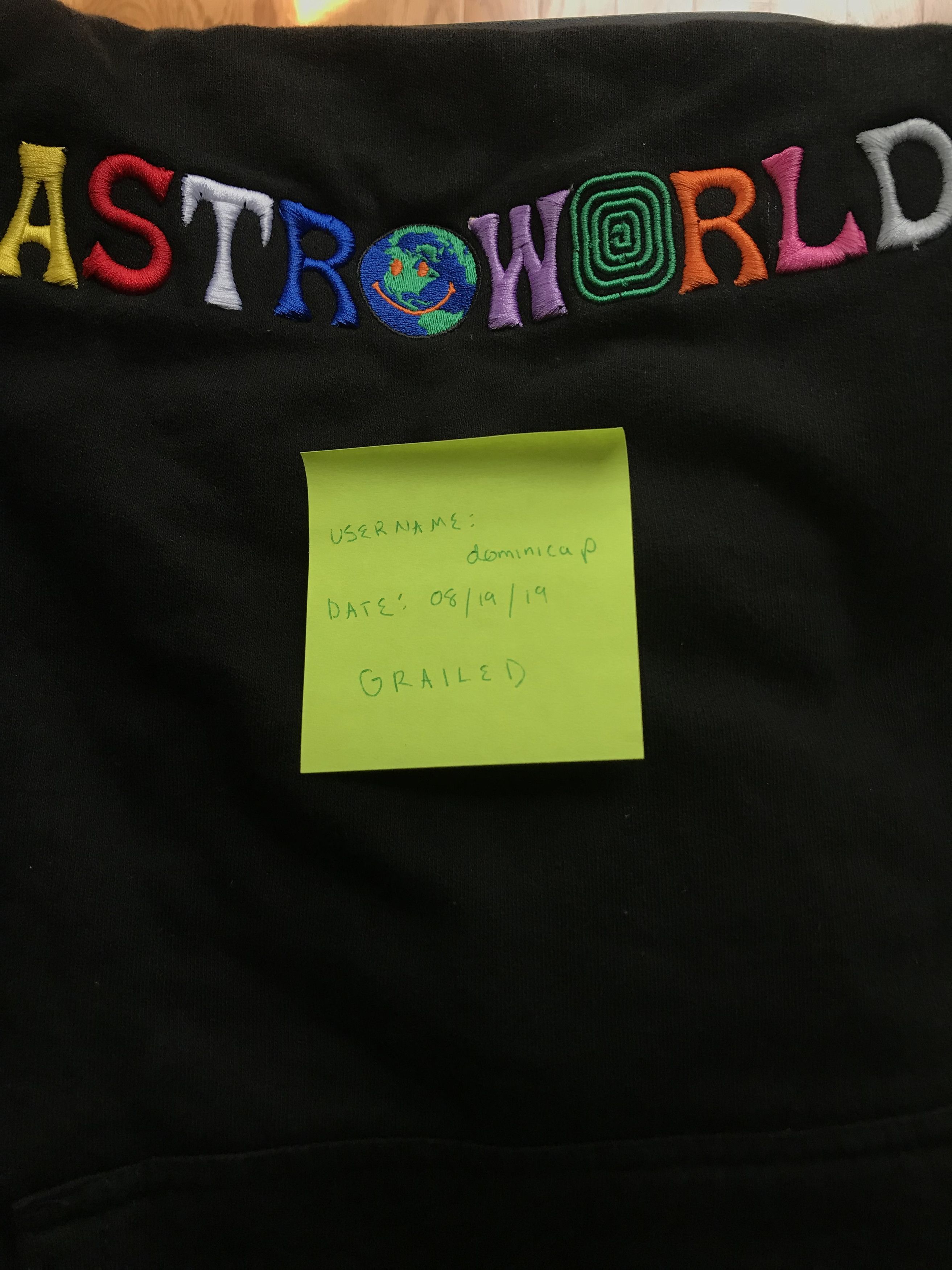 Travis Scott Astroworld Logo Hoodie Size US XL / EU 56 / 4 - 4 Thumbnail