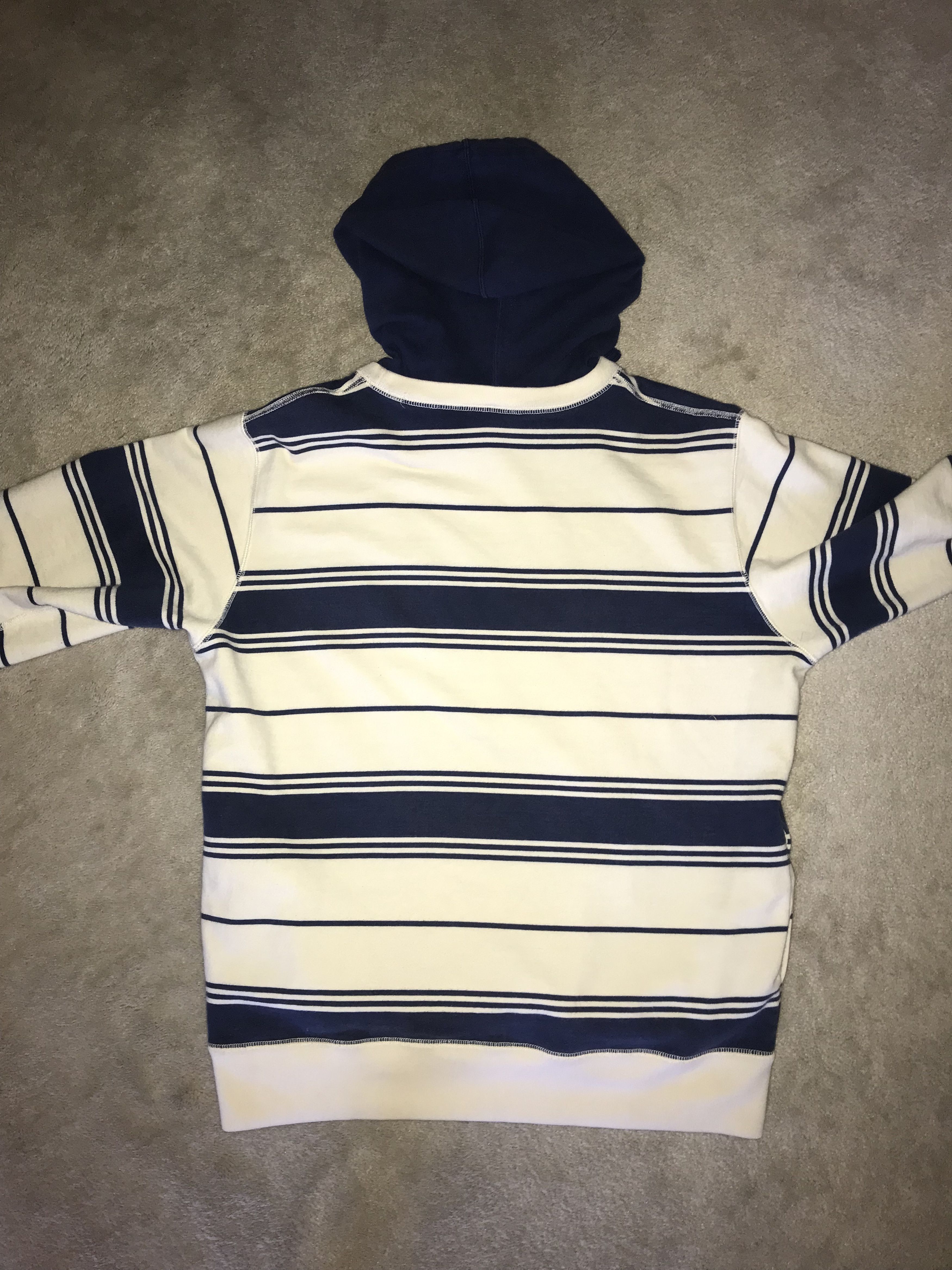 Supreme Striped Hoodie Size US M / EU 48-50 / 2 - 4 Thumbnail