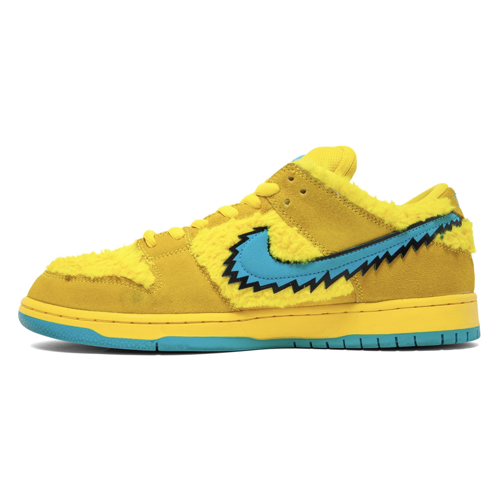Nike SB Dunk Low Grateful Dead Bears Opti Yellow Size US 13 / EU 46 - 3 Thumbnail