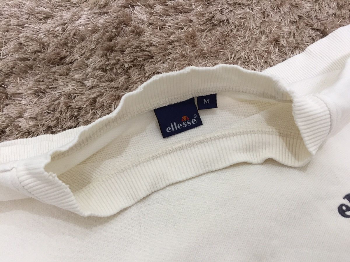 Ellesse Vintage Ellesse Perugia Embroidered Script Logo Sweatshirt Size US S / EU 44-46 / 1 - 7 Thumbnail