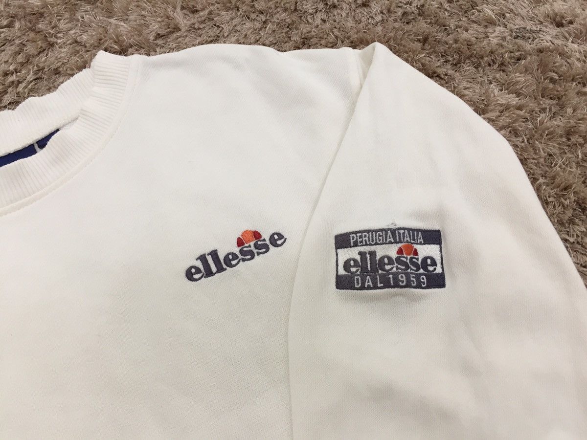 Ellesse Vintage Ellesse Perugia Embroidered Script Logo Sweatshirt Size US S / EU 44-46 / 1 - 2 Thumbnail