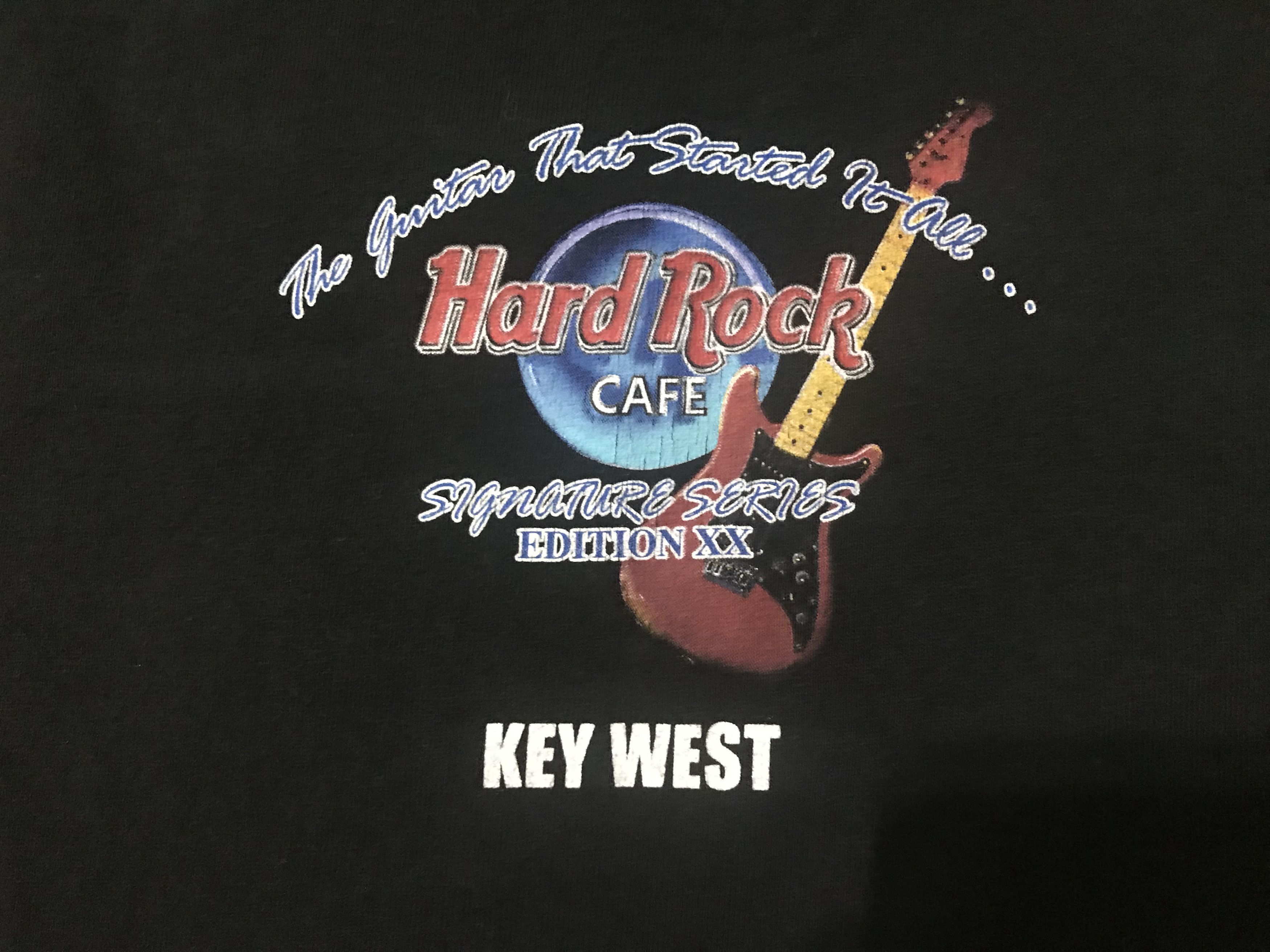 Hard Rock Cafe HARD ROCK CAFÉ ERIC CLAPTON (KEY WEST) TEE SHIRT Size US XL / EU 56 / 4 - 5 Thumbnail