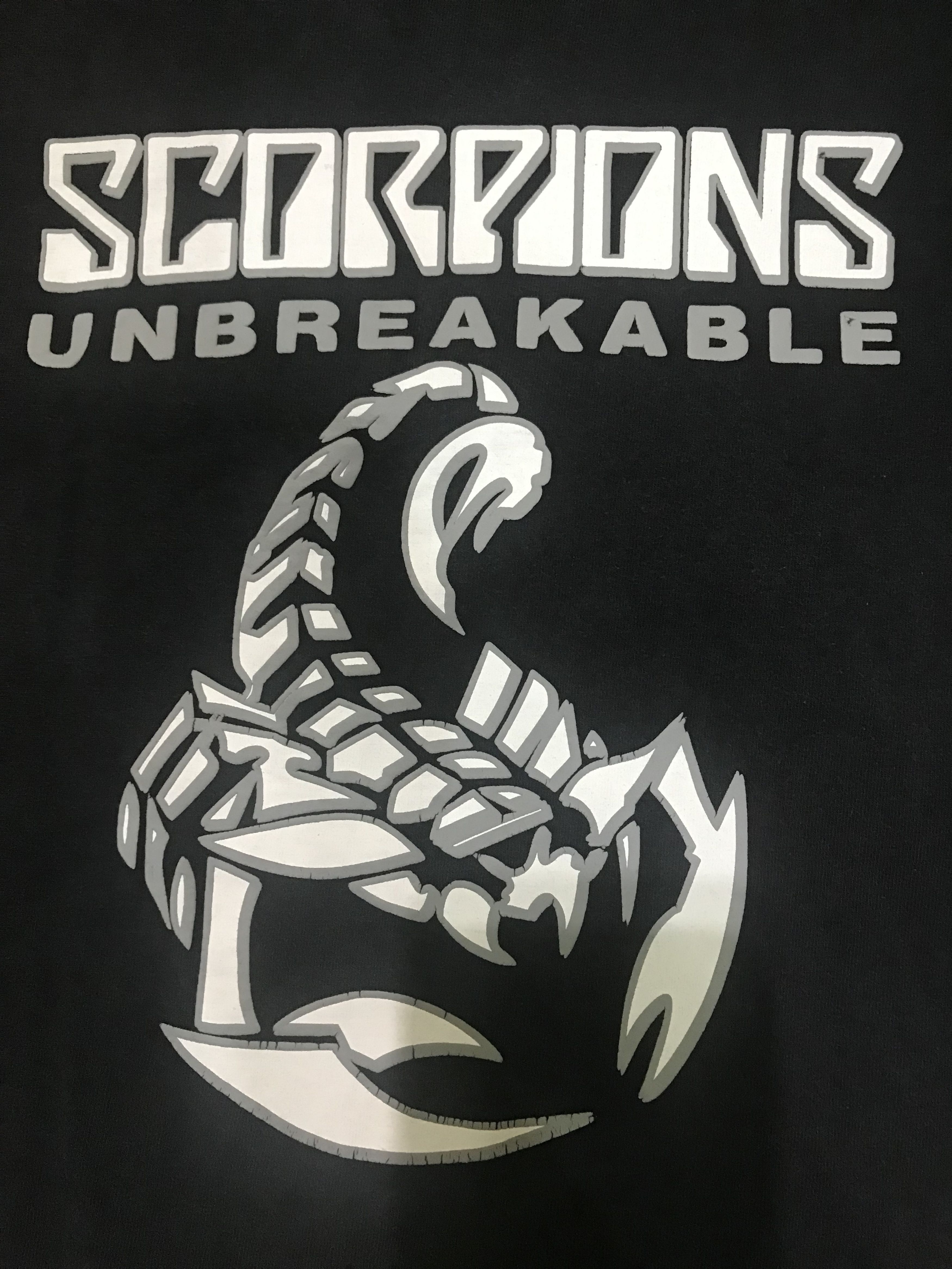 Band Tees SCORPION UNBREAKABLE TEE SHIRT Size US XL / EU 56 / 4 - 5 Thumbnail