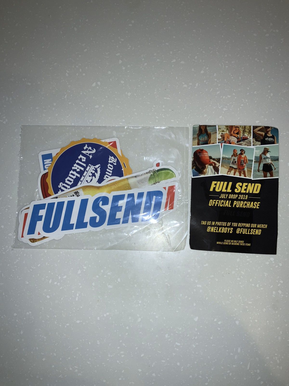 Other Nelk Boys Full Send Sticker Pack | Grailed