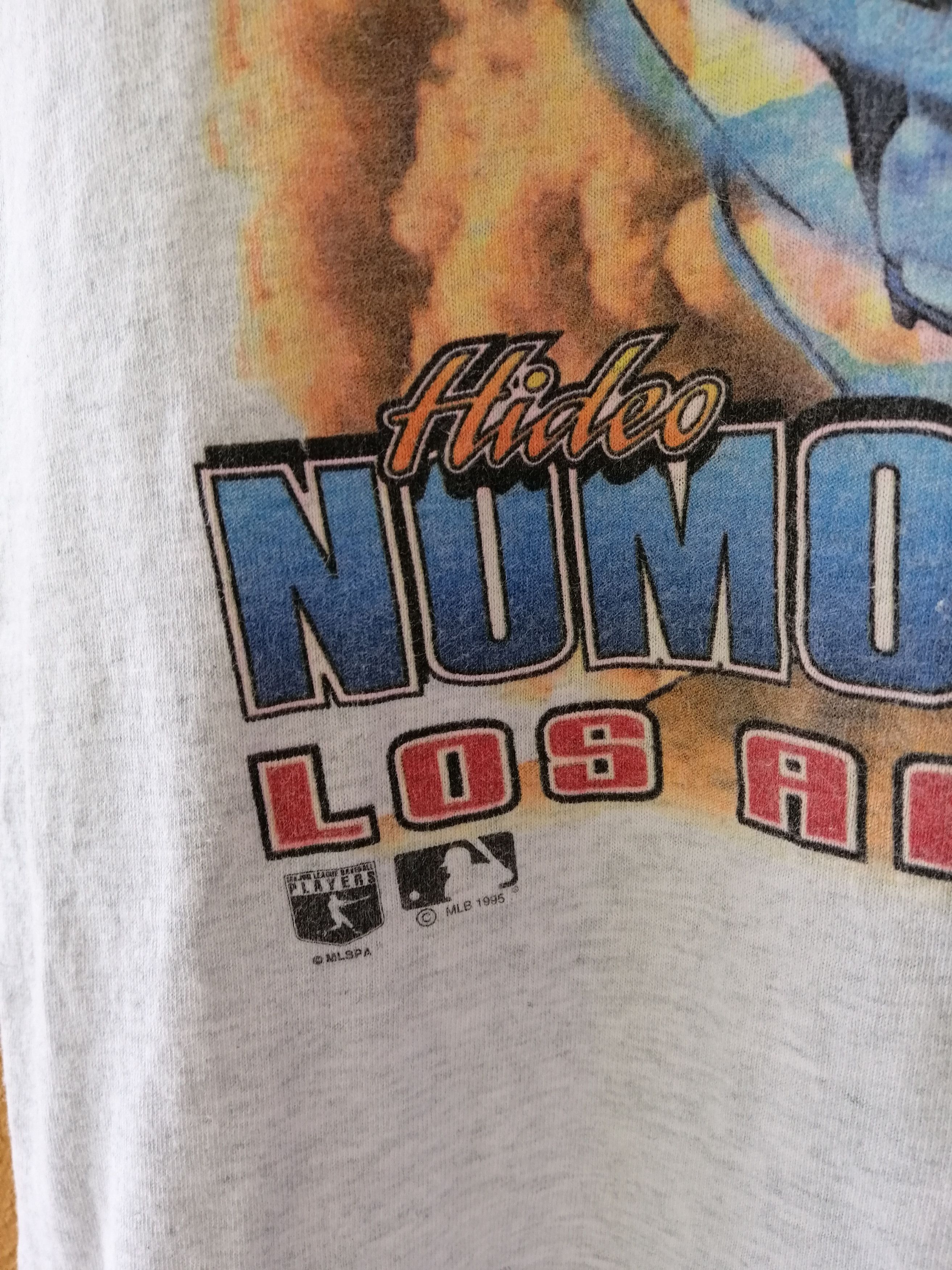 MLB 1995 Los Angeles Dodgers Player Hideo Nomo 16 Size US M / EU 48-50 / 2 - 6 Thumbnail