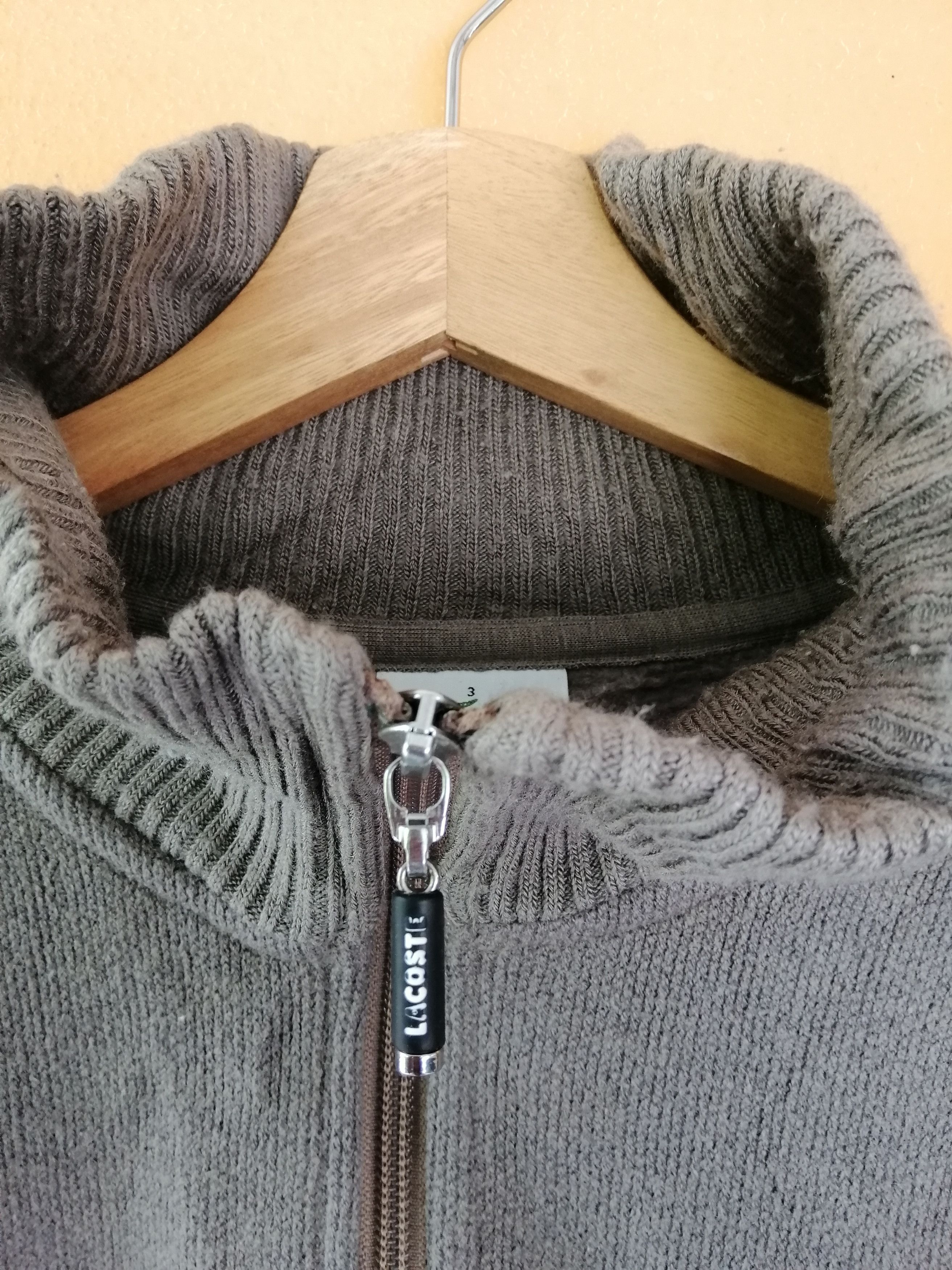 Lacoste Vintage Lacoste Zipper Sweatshirt B6 Size US L / EU 52-54 / 3 - 5 Thumbnail