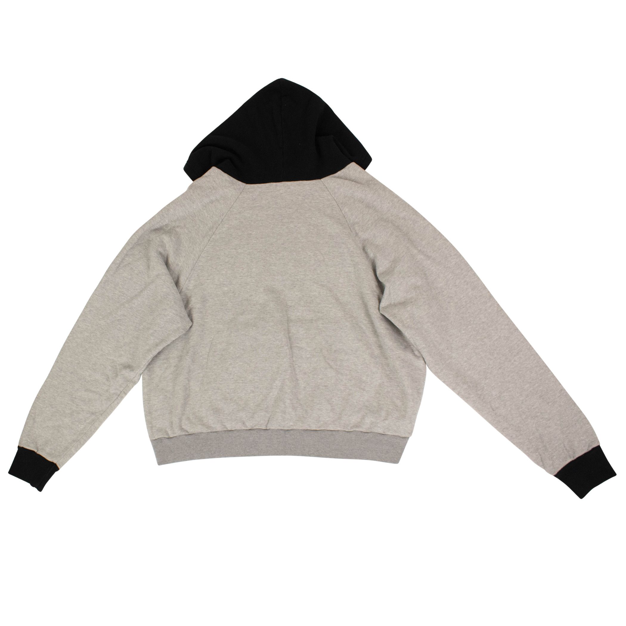 Yeezy Season 5 Heather Gray And Ink Rip Hoodie Sweatshirt M Grailed