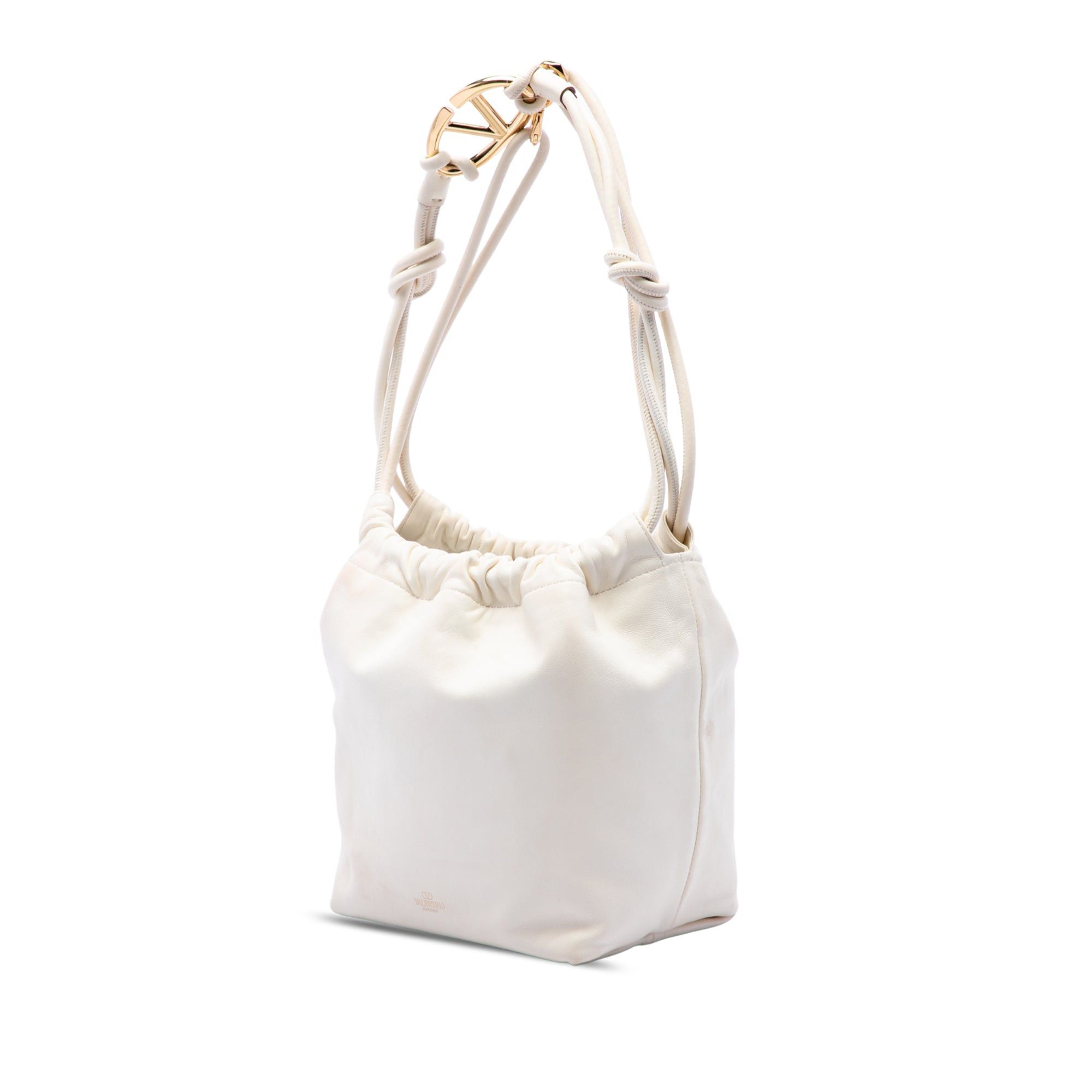 Valentino Nappa Vlogo Pouf Bucket Bag Size ONE SIZE - 2 Thumbnail