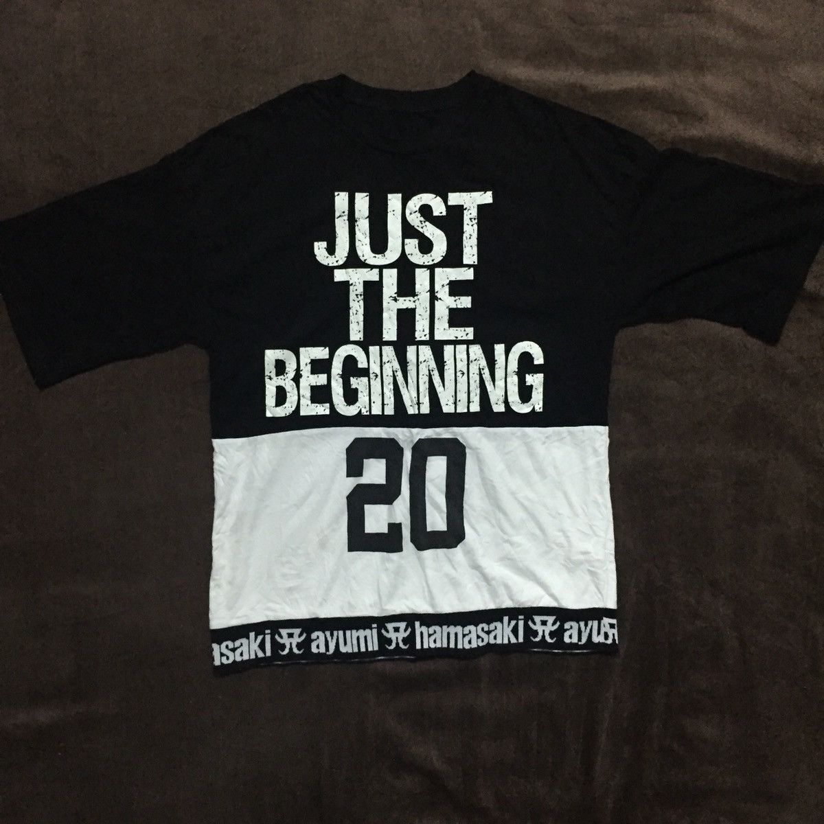 Japanese Brand Ayumi Hamasaki (Japanese Singer)-Just The Beginning Tshirt Size US M / EU 48-50 / 2 - 3 Thumbnail