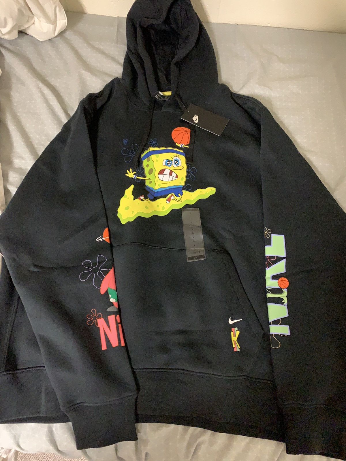 Nike Kyrie Irving X Spongebob Nike Hoodie | Grailed