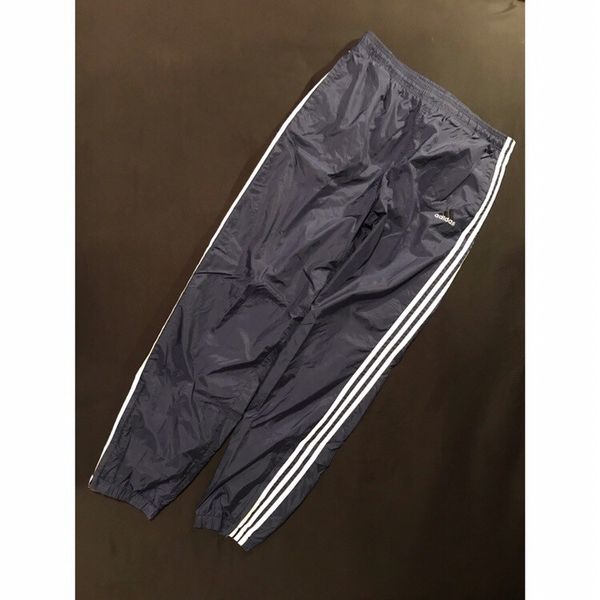 Adidas Adidas Men’s Nylon Lined Tapered Leg Track Pants Grailed