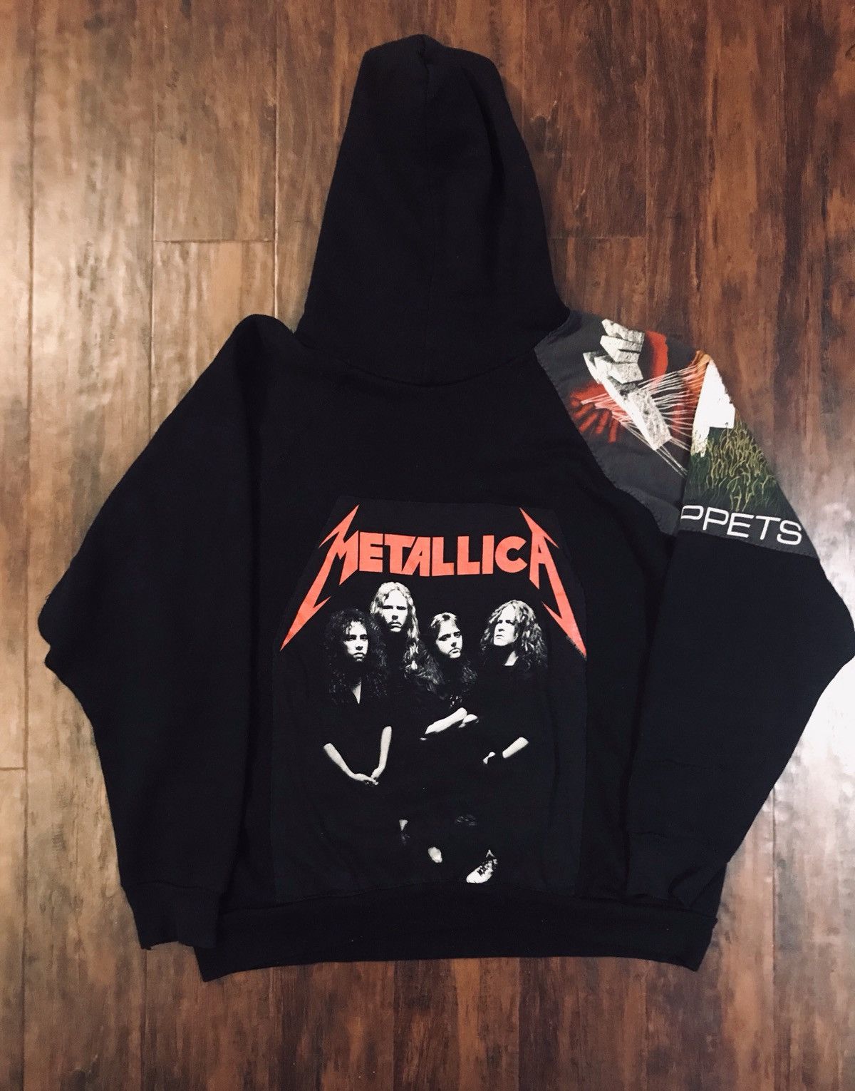 Vintage Metallica Hooded Sweatshirt 1988 Custom | Grailed