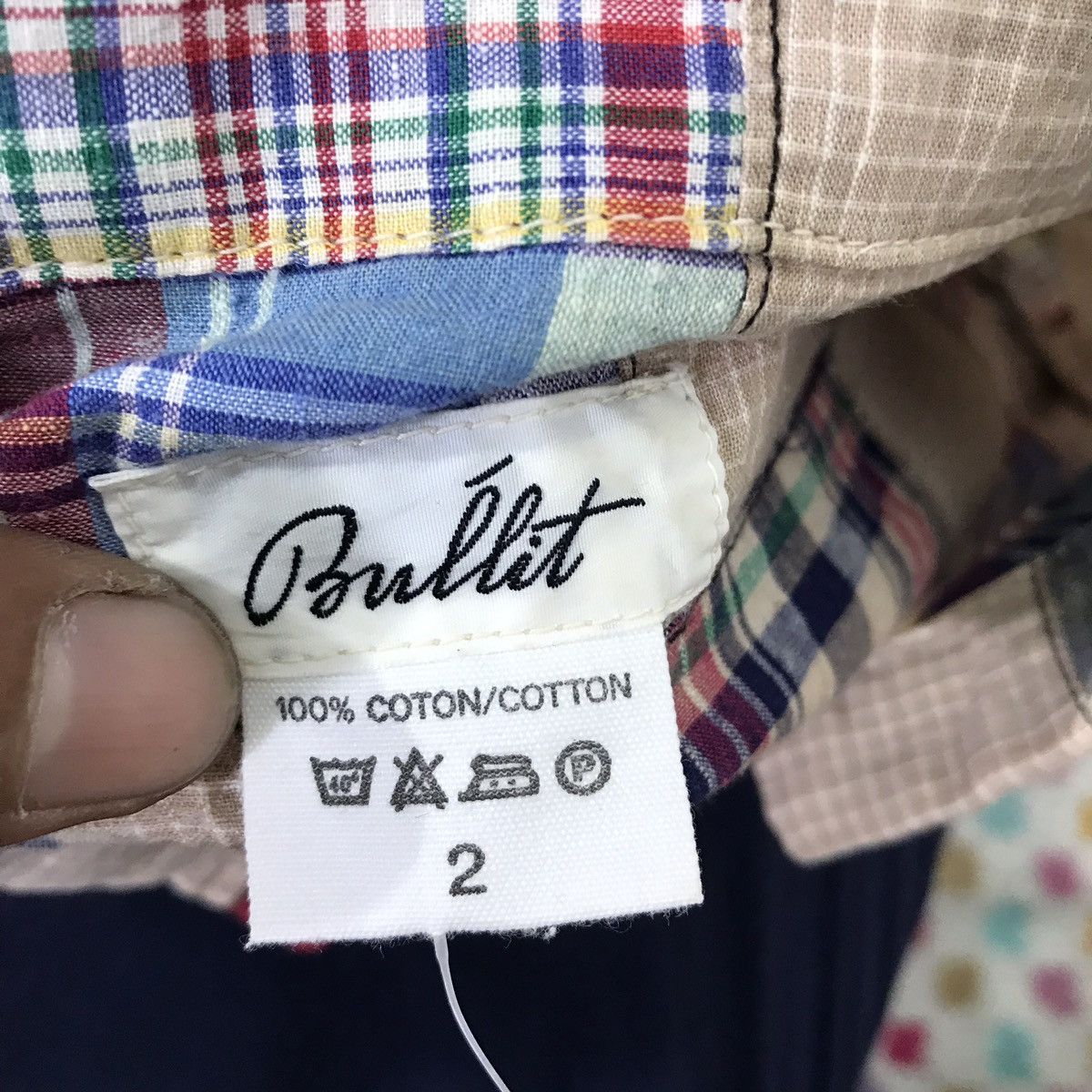 Japanese Brand Japanese Brand Bullit Patch Work Shirt Size US M / EU 48-50 / 2 - 5 Thumbnail