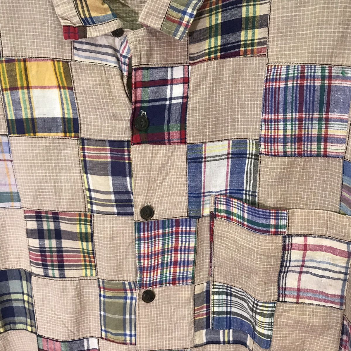 Japanese Brand Japanese Brand Bullit Patch Work Shirt Size US M / EU 48-50 / 2 - 3 Thumbnail