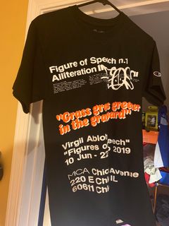 Virgil Abloh Mca Figures Of Speech T Shirt