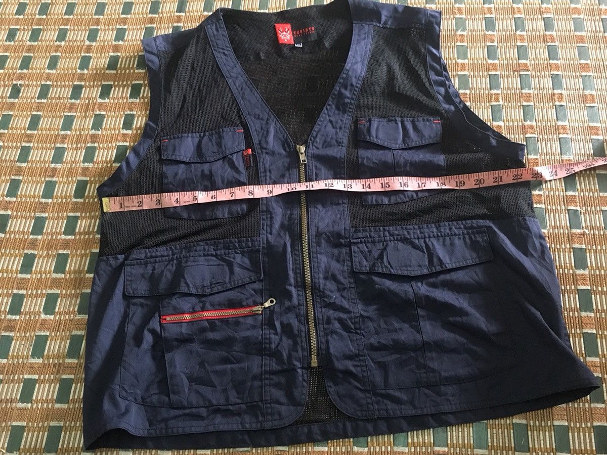 Indigo Tobiryu Real Spirit Vests Multipocket Outdoor Hiking Indigo Size US XL / EU 56 / 4 - 3 Thumbnail
