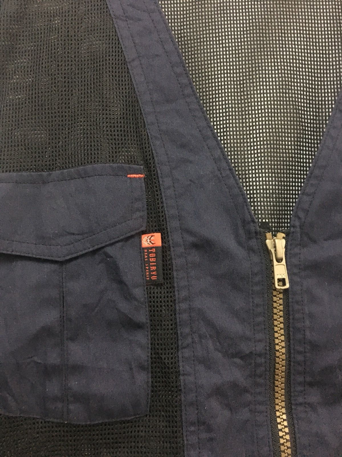 Indigo Tobiryu Real Spirit Vests Multipocket Outdoor Hiking Indigo Size US XL / EU 56 / 4 - 5 Thumbnail