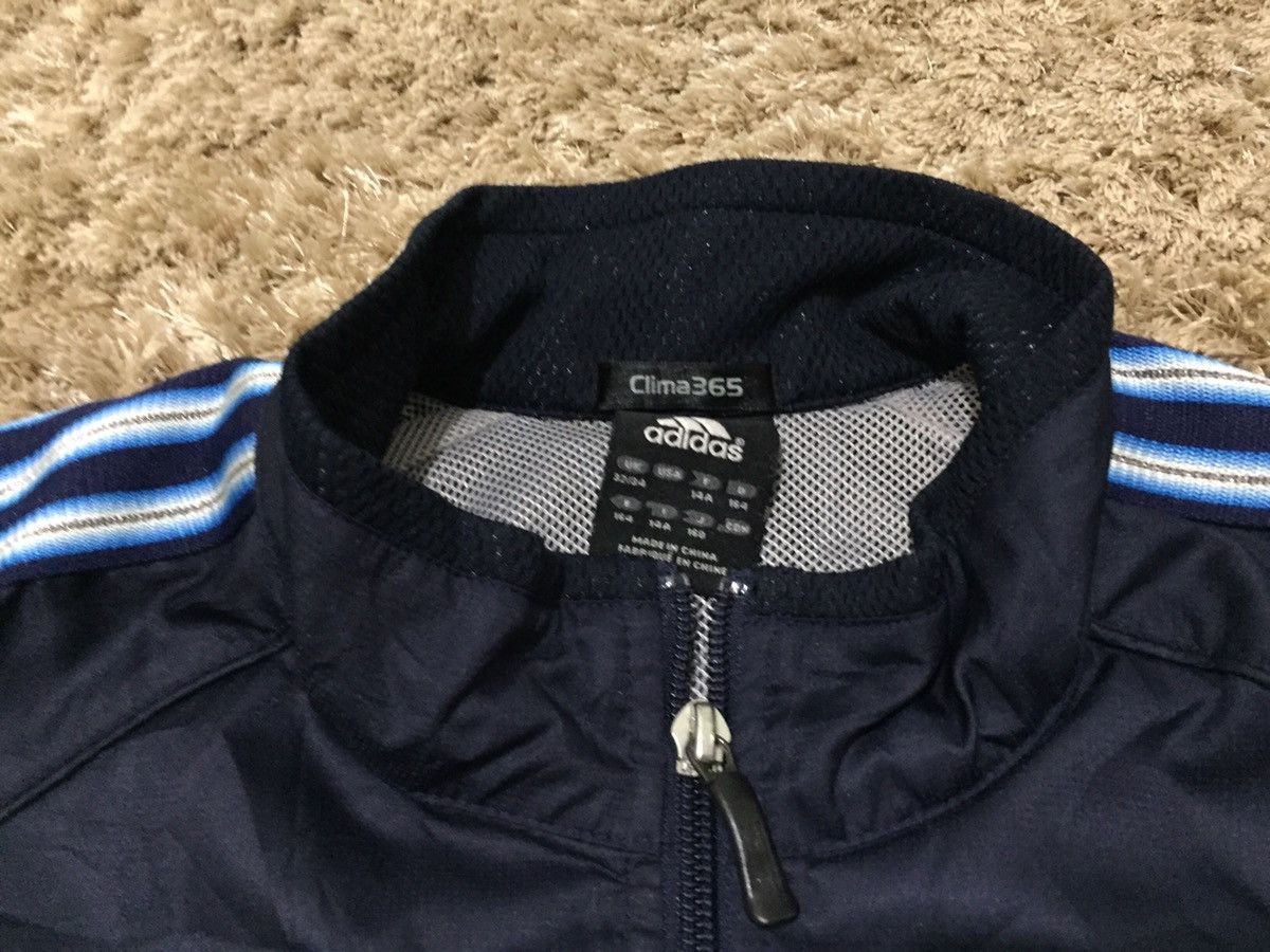 Adidas Adidas ClimaProof Side Stripe Small Logo Zipper Sweater Size US S / EU 44-46 / 1 - 3 Thumbnail