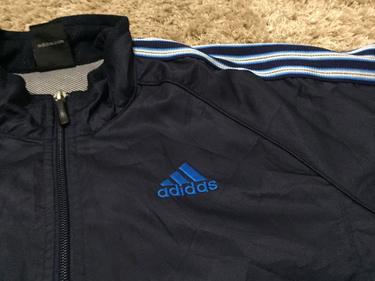 Adidas Adidas ClimaProof Side Stripe Small Logo Zipper Sweater Size US S / EU 44-46 / 1 - 2 Thumbnail