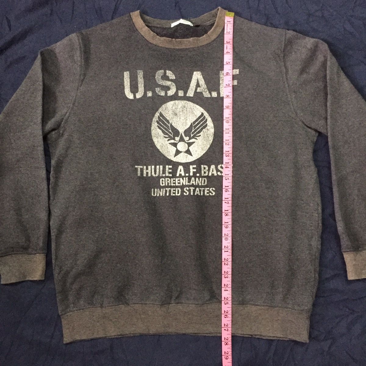 Japanese Brand Suffuse U.S.A.F Sweatshirt Size US L / EU 52-54 / 3 - 4 Thumbnail