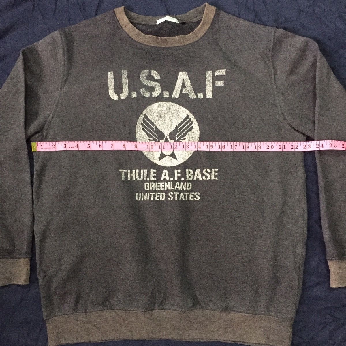Japanese Brand Suffuse U.S.A.F Sweatshirt Size US L / EU 52-54 / 3 - 5 Thumbnail