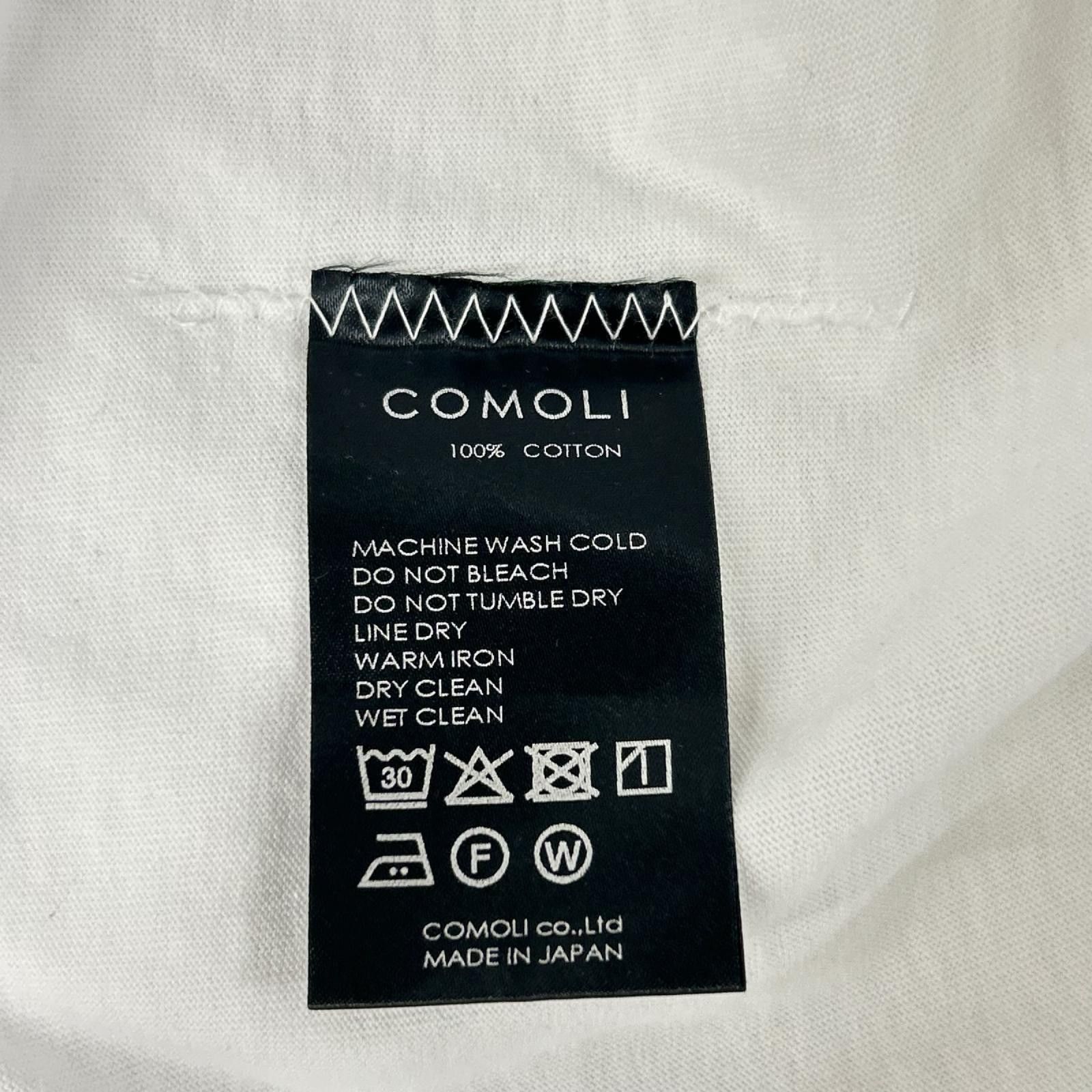 Comoli COMOLI 26SS Cotton Jersey Sleeveless Top White Size 4 Size US XL / EU 56 / 4 - 5 Thumbnail