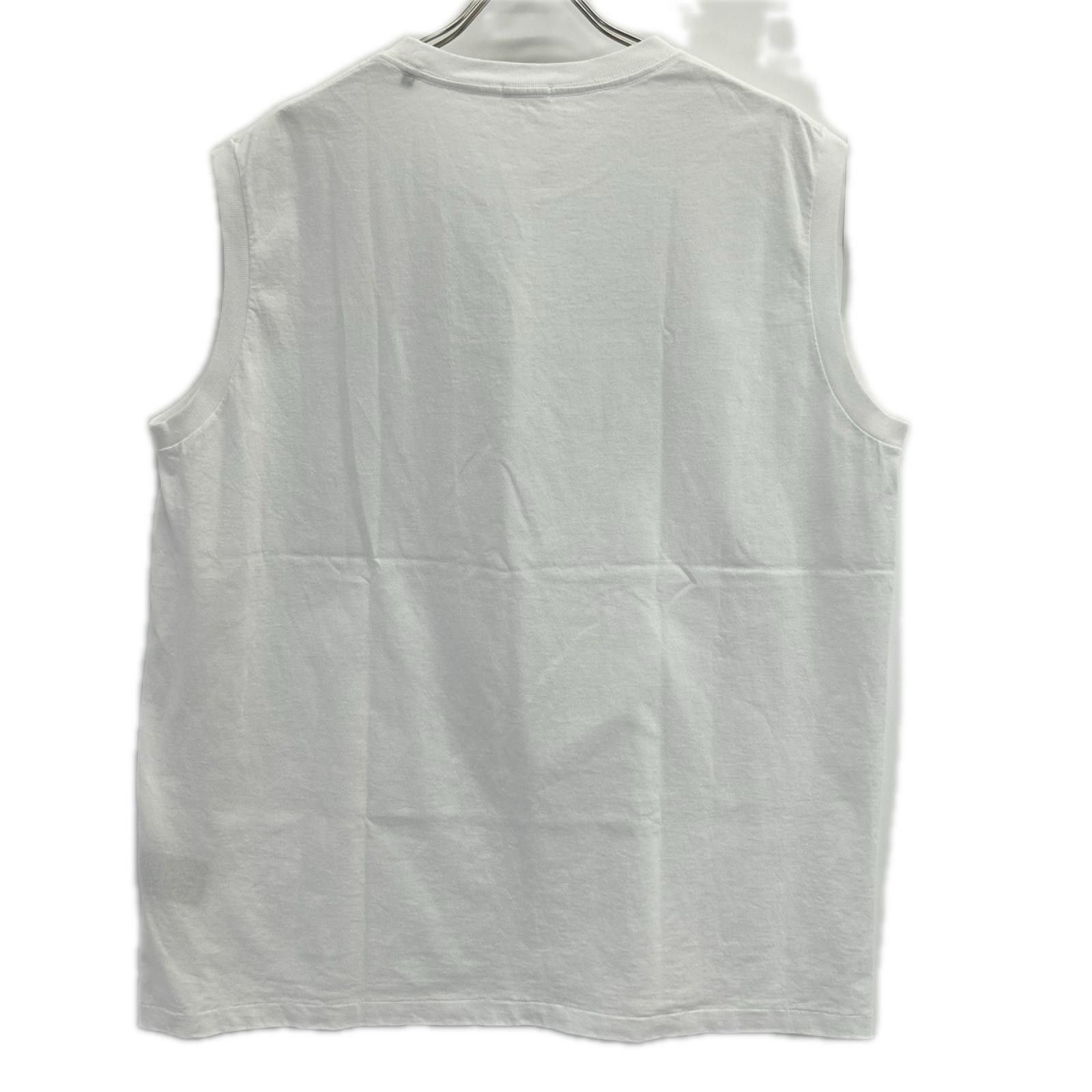 Comoli COMOLI 26SS Cotton Jersey Sleeveless Top White Size 4 Size US XL / EU 56 / 4 - 2 Thumbnail