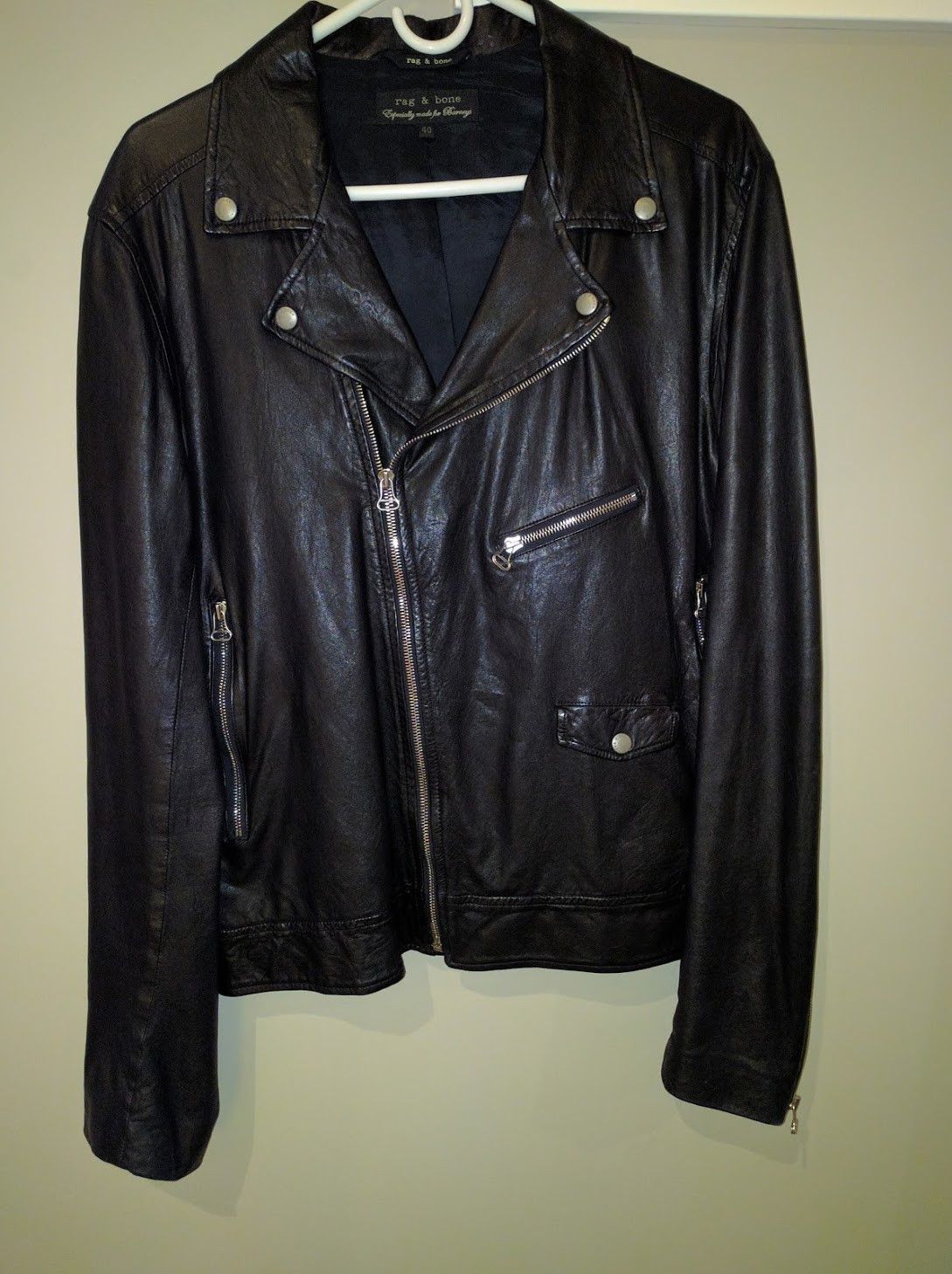 Lambskin Leather Rider Jacket