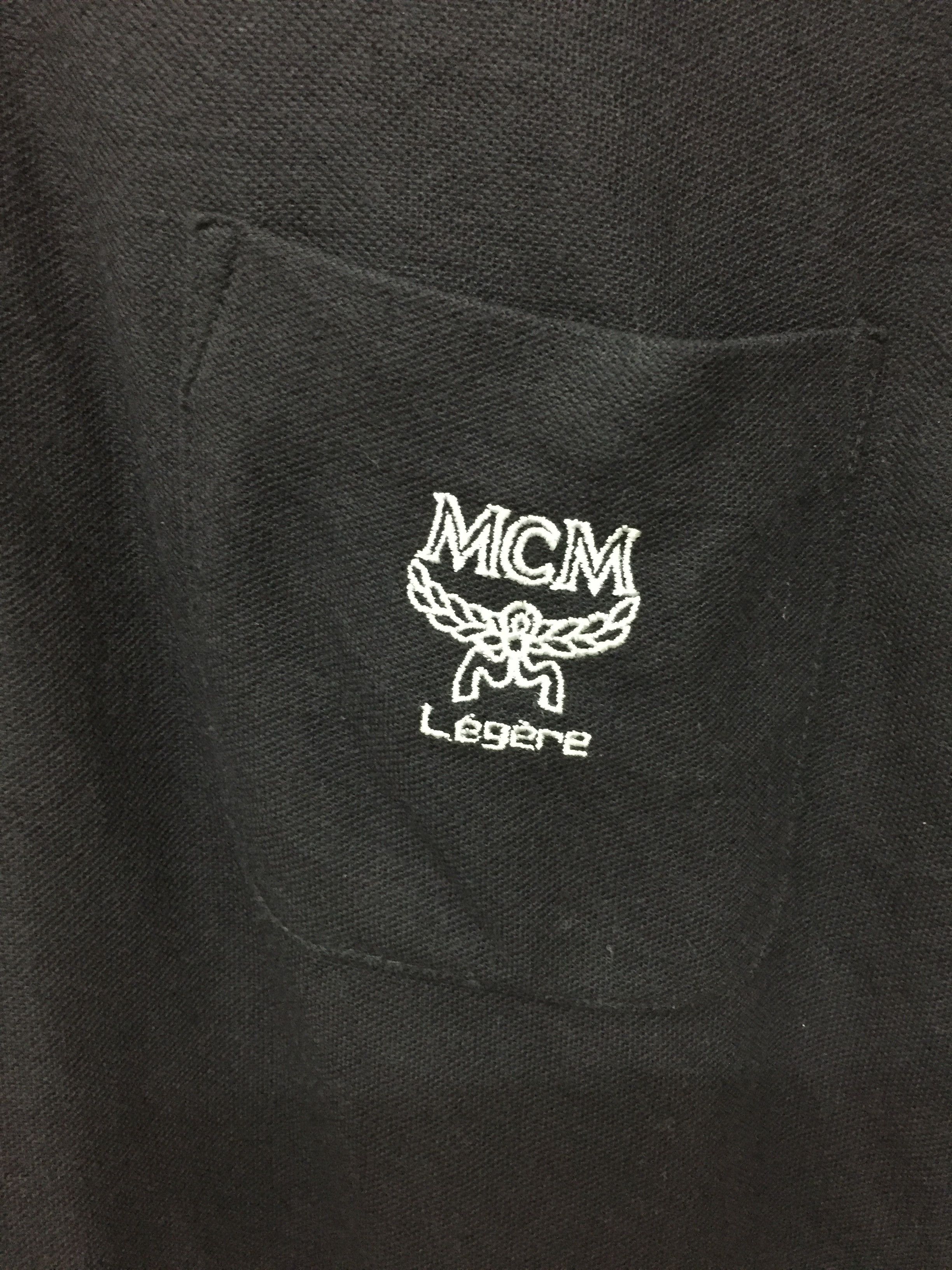 MCM embroidered logo collar and pocket long sleeve Size US L / EU 52-54 / 3 - 4 Thumbnail