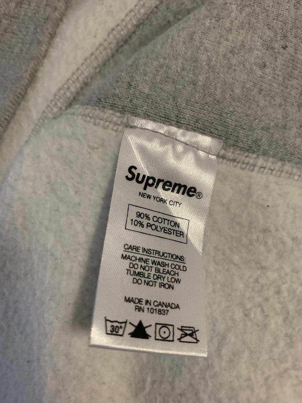 Supreme Supreme Box Logo Hoodie Grey Size US M / EU 48-50 / 2 - 13 Thumbnail
