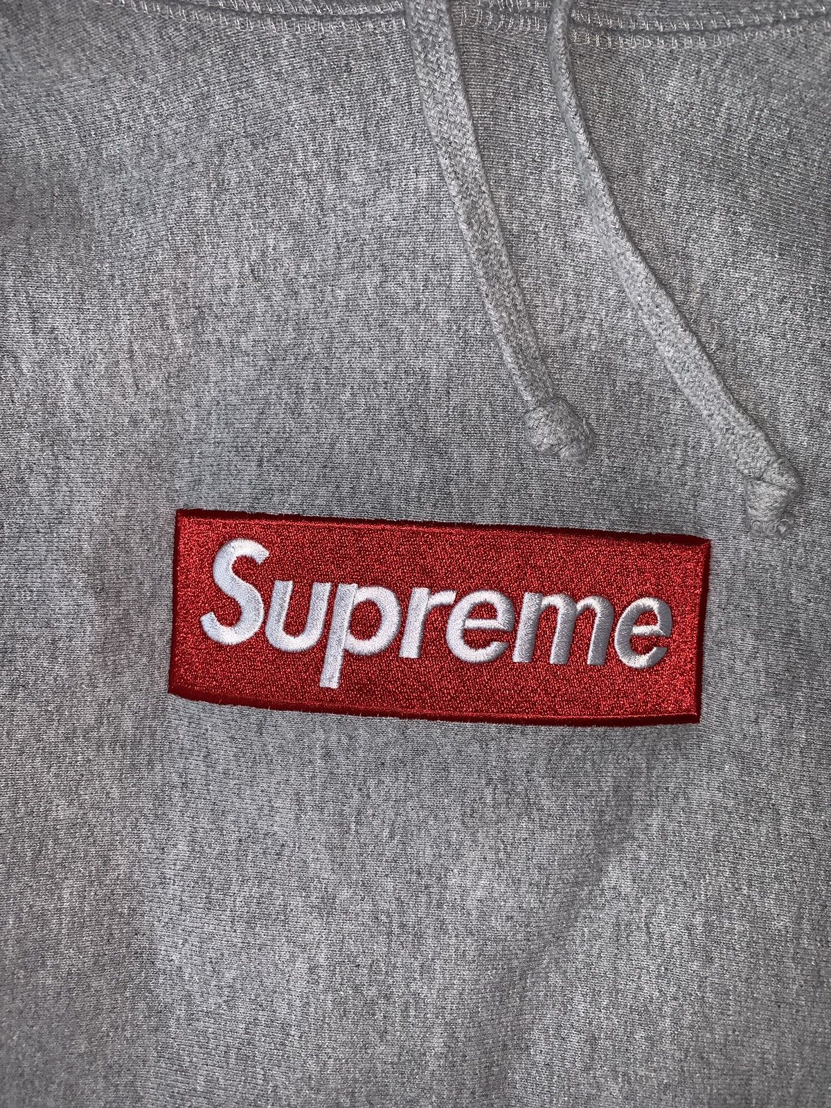 Supreme Supreme Box Logo Hoodie Grey Size US M / EU 48-50 / 2 - 2 Thumbnail