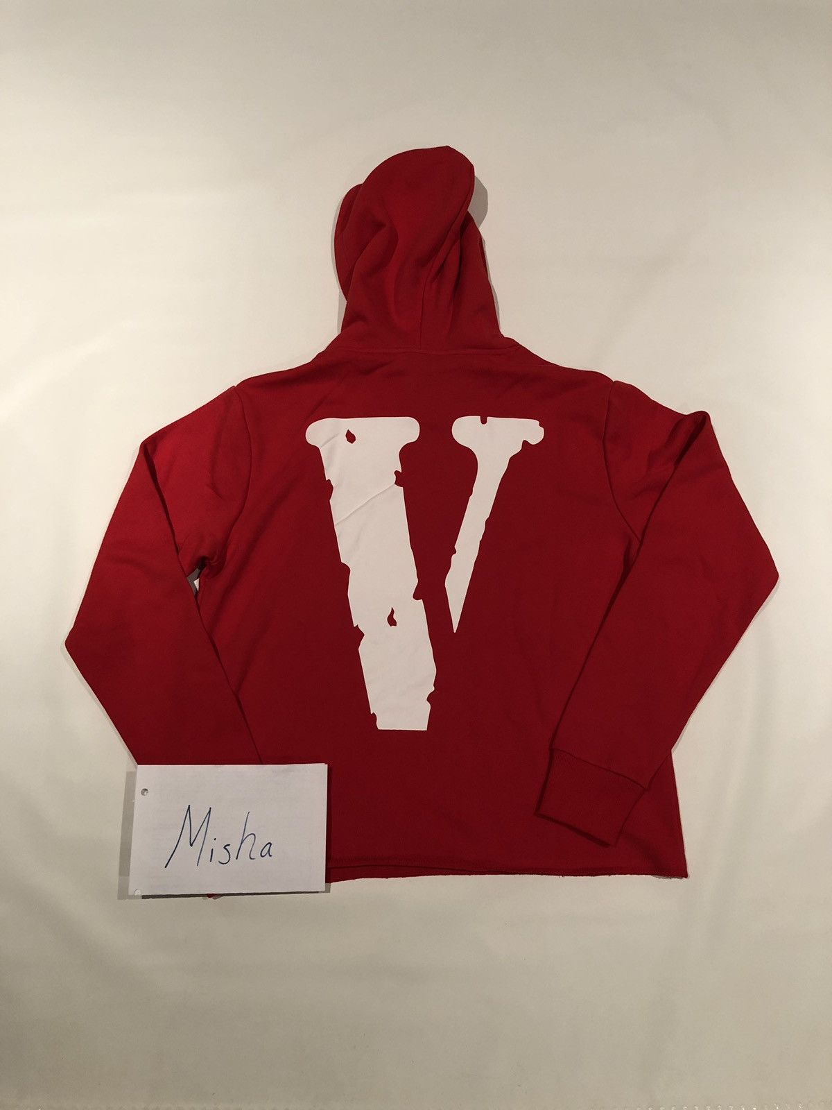 Vlone Vlone Red Staple Hoodie Grailed