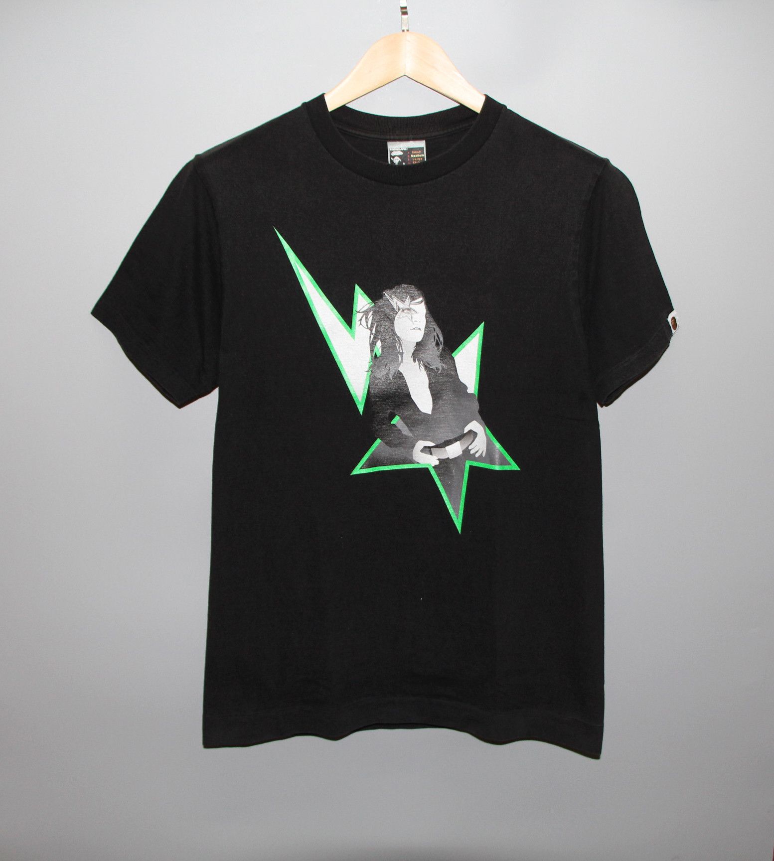 Bape Bape Girl Sta Logo Vintage Tee Size US M / EU 48-50 / 2 - 1 Thumbnail