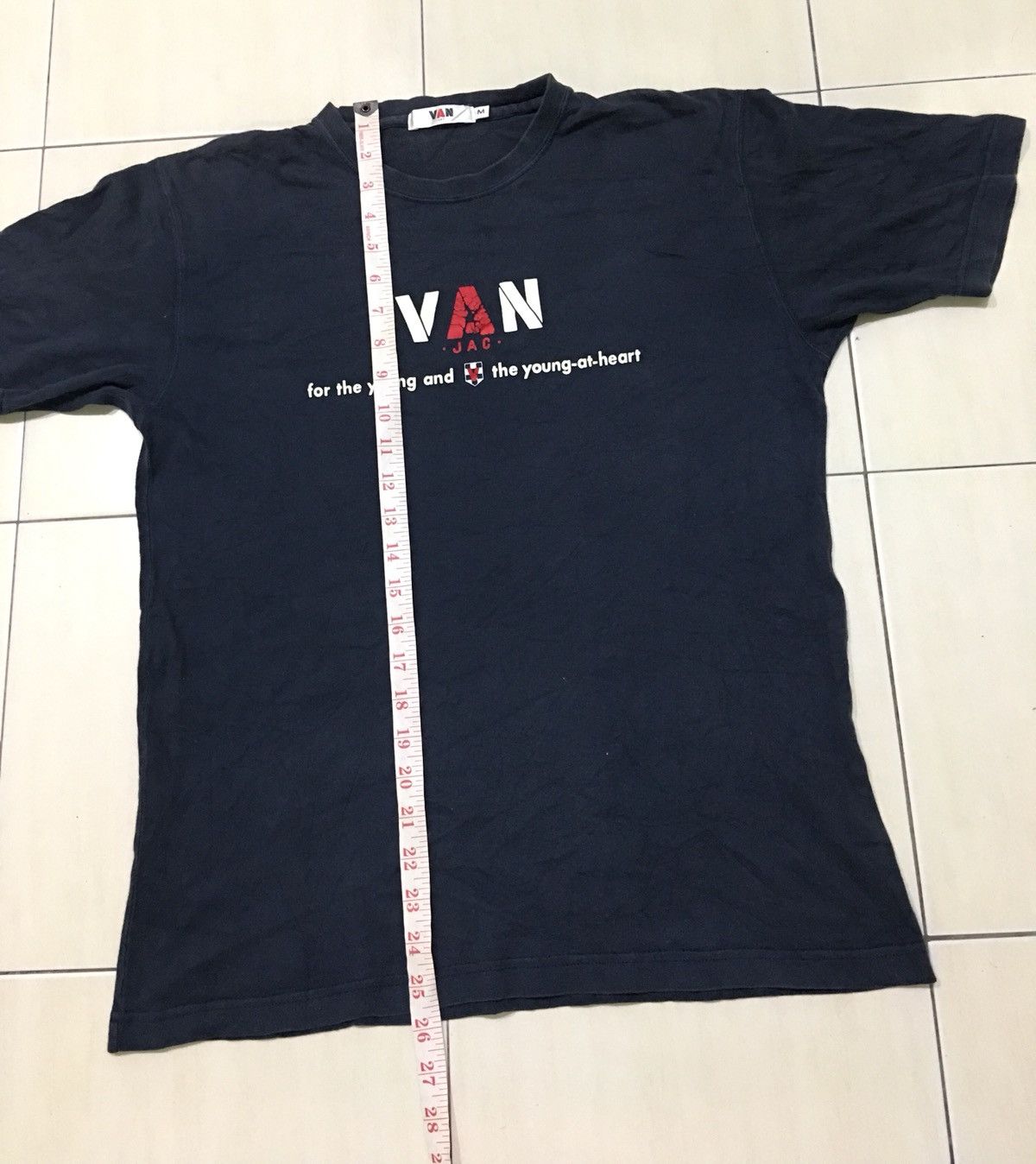 VAN JAC 半袖TEE VAN JAC T Shirt Skateboard StreetWear Tee Shirt